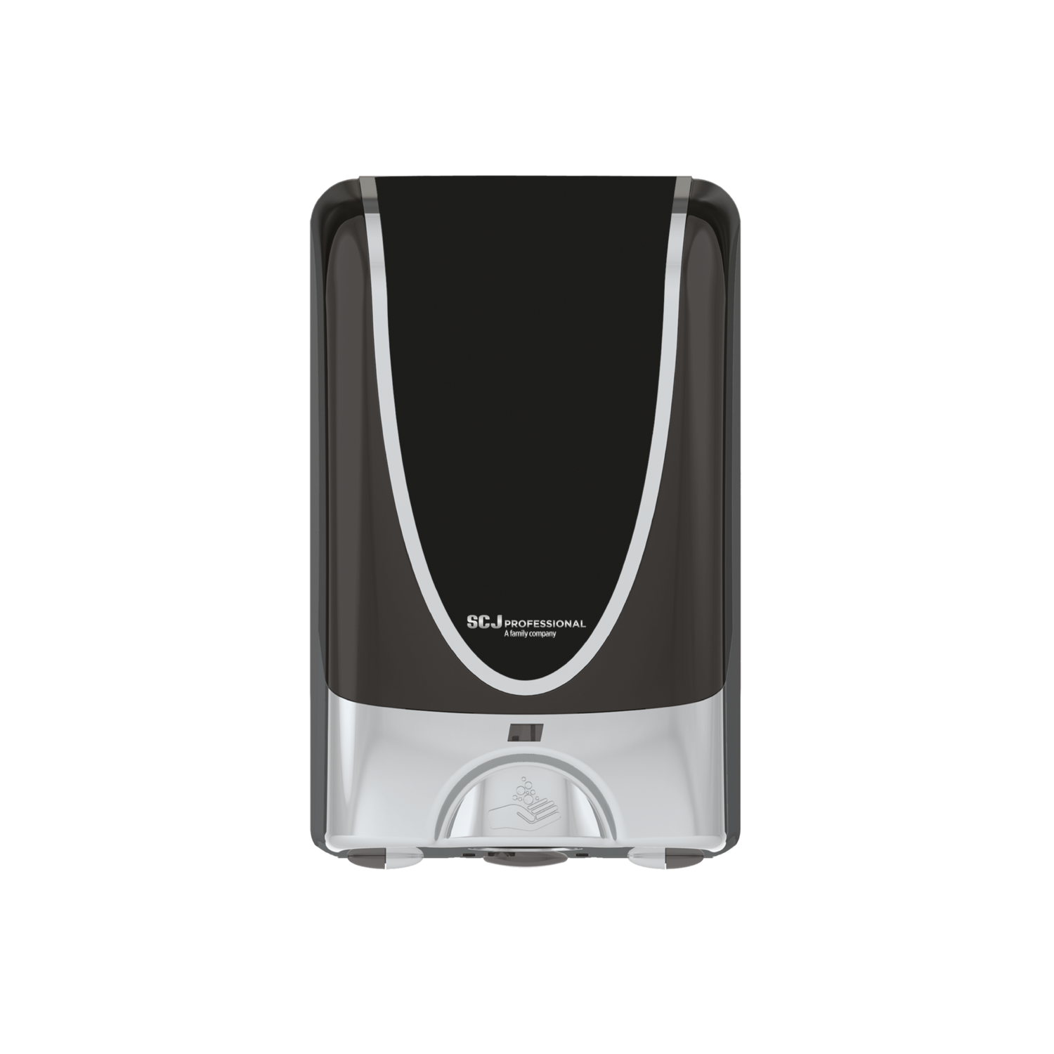 TouchFREE Ultra zwart/chrome disp 1,2ltr en 1ltr