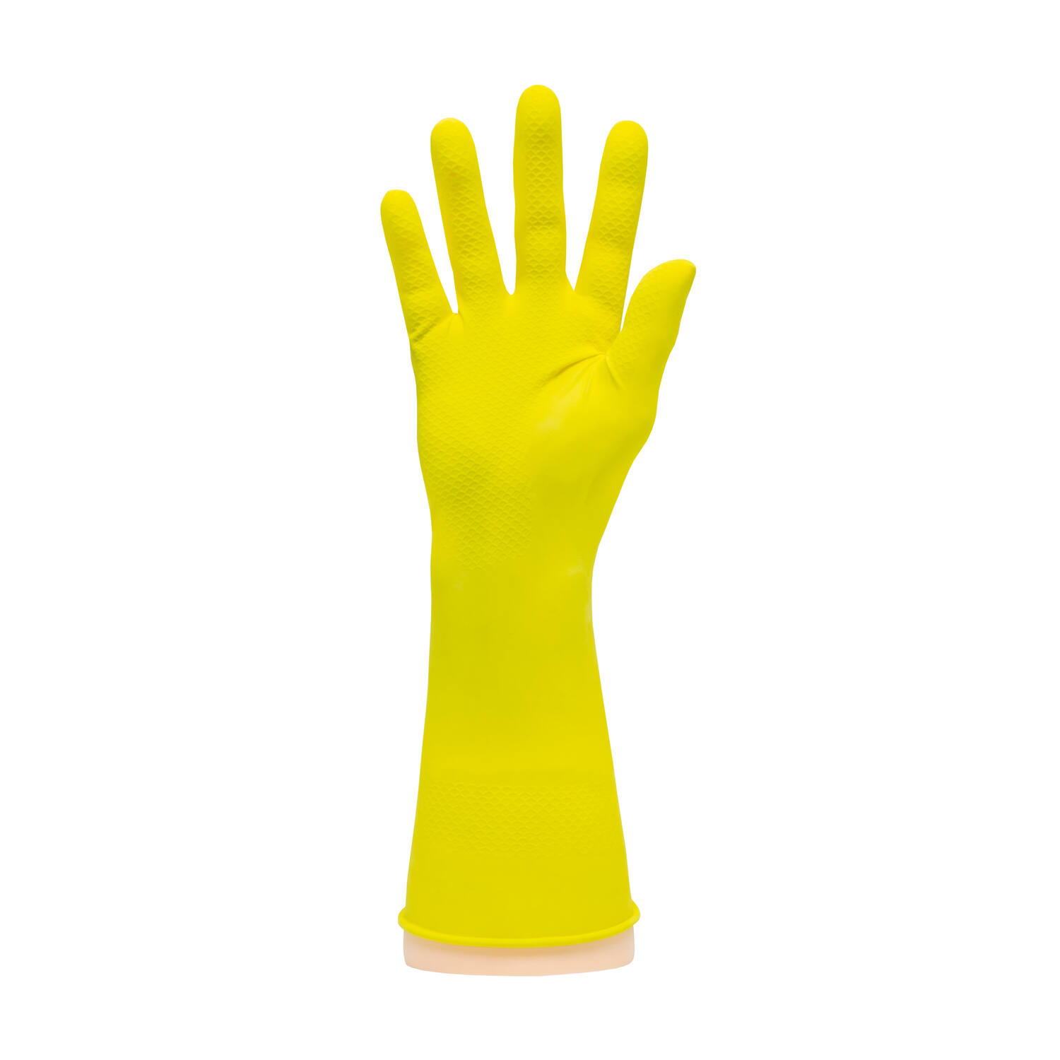 HYGOCLEAN® huishoudhandschoen latex geel L