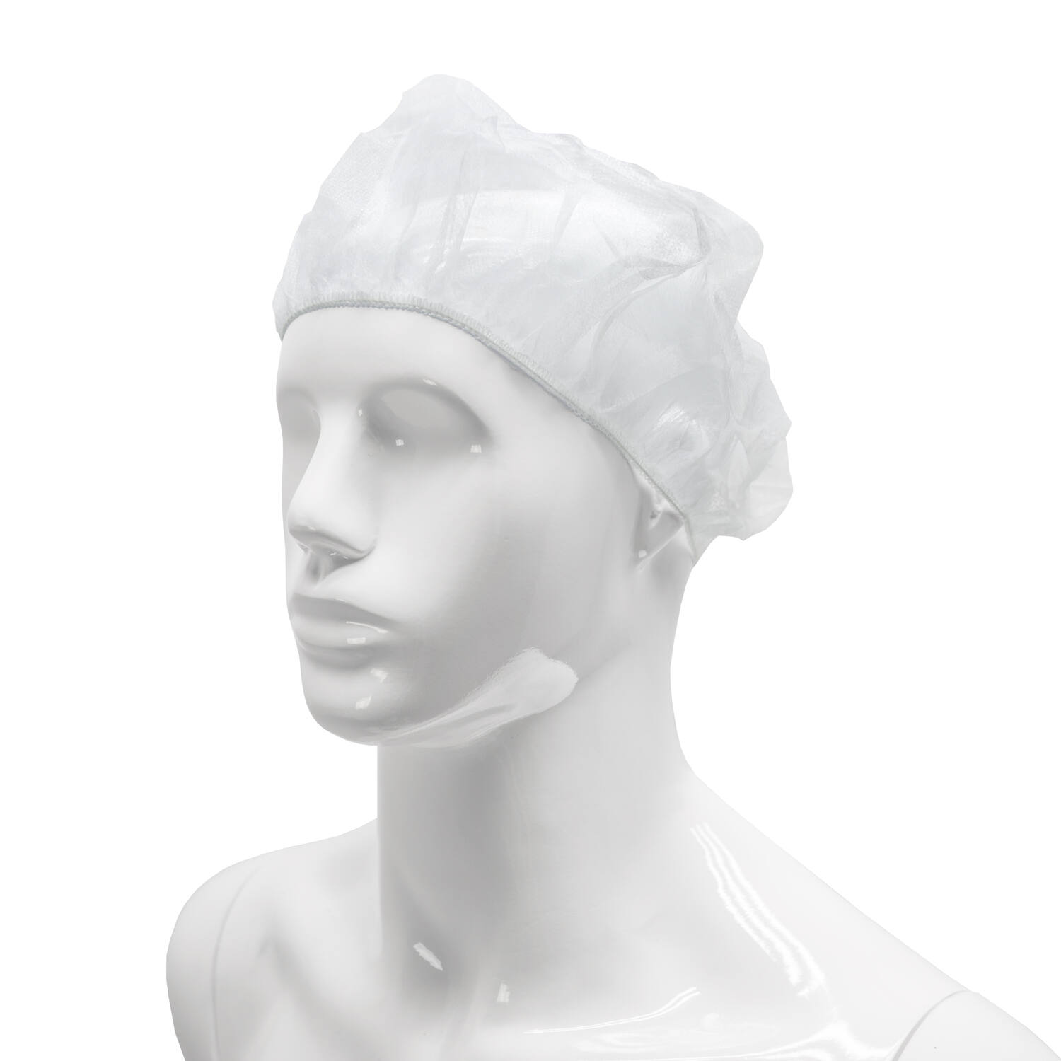 HYGOCLEAN® baret PP wit 52cm