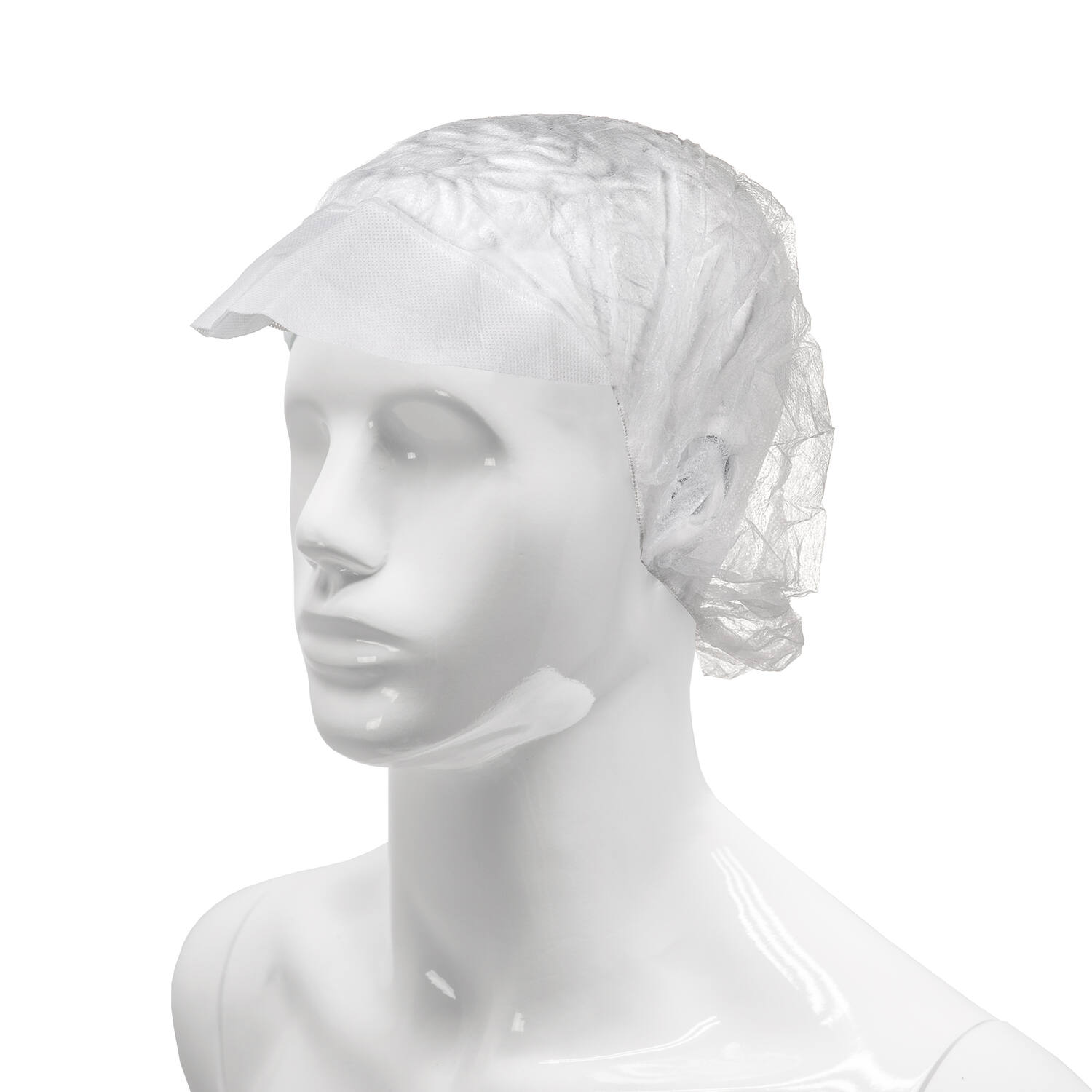HYGOCLEAN® baret PP klep wit 52cm