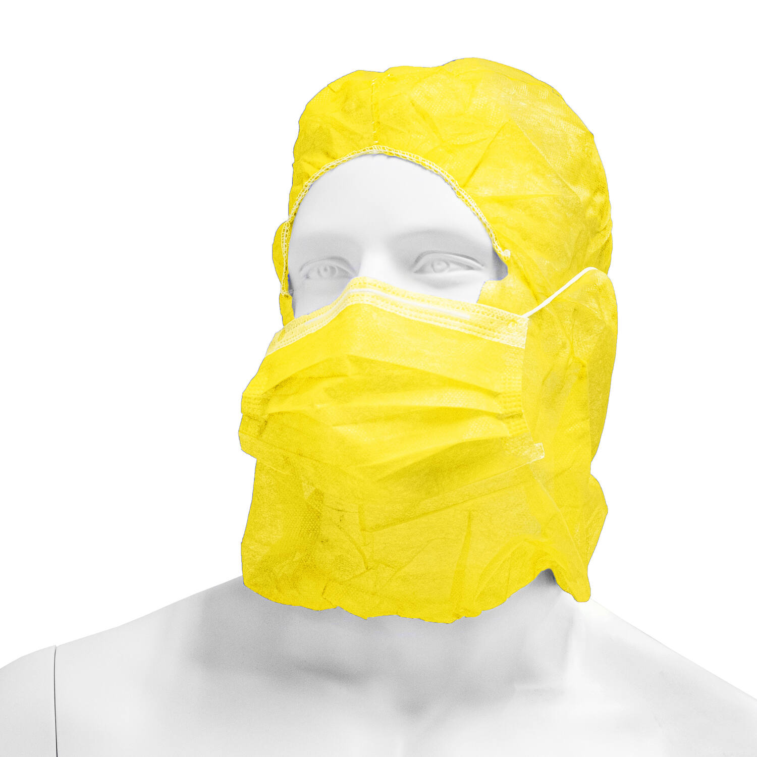 HYGOCLEAN® astrokap PP mondmasker geel 38cm