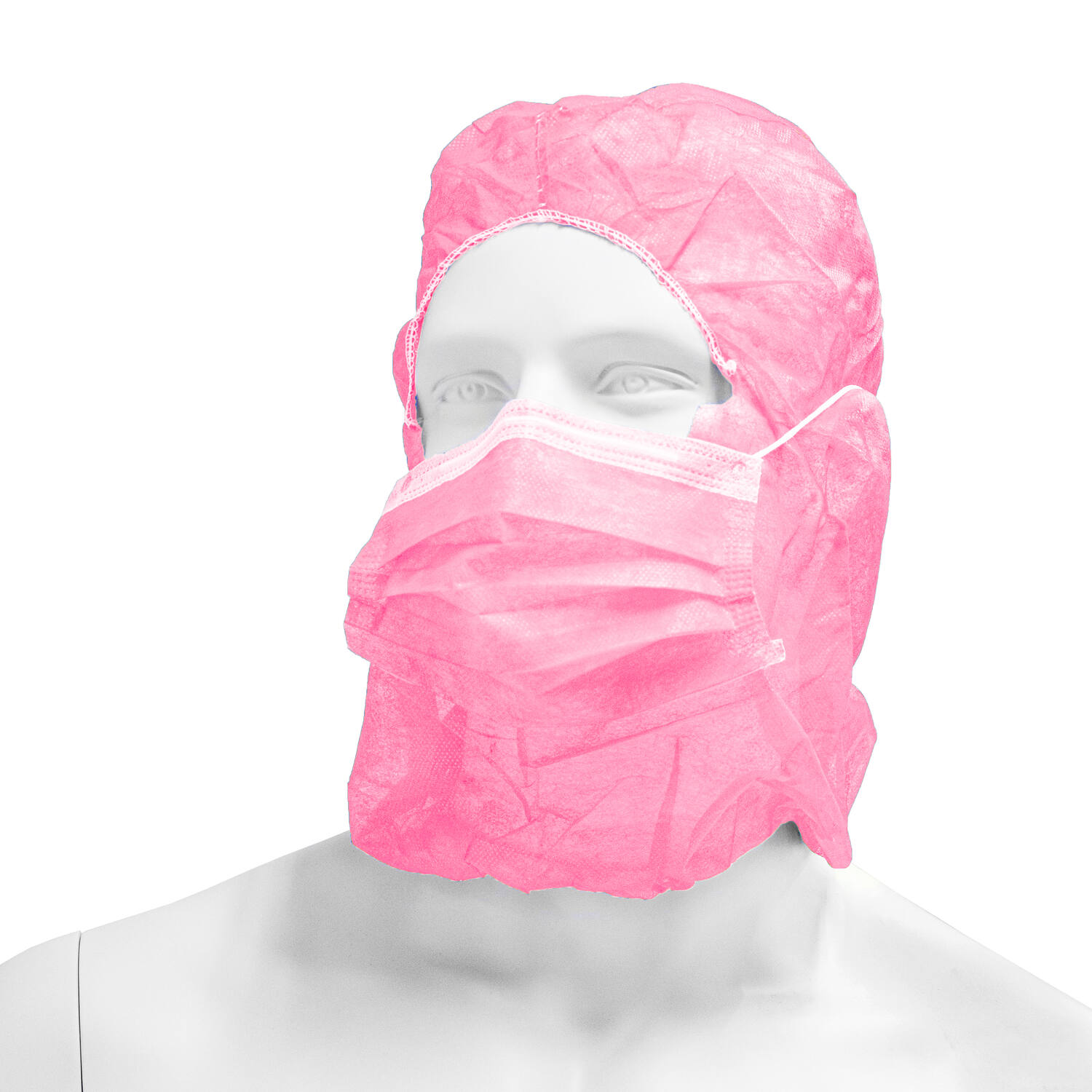 HYGOCLEAN® astrokap PP mondmasker roze 38cm