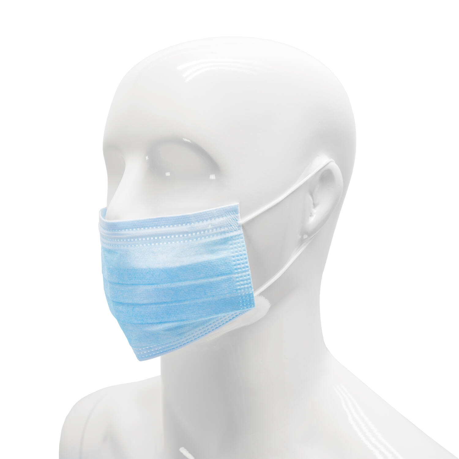 HYGOCLEAN® mondmasker PP 3-lgs blauw earloop