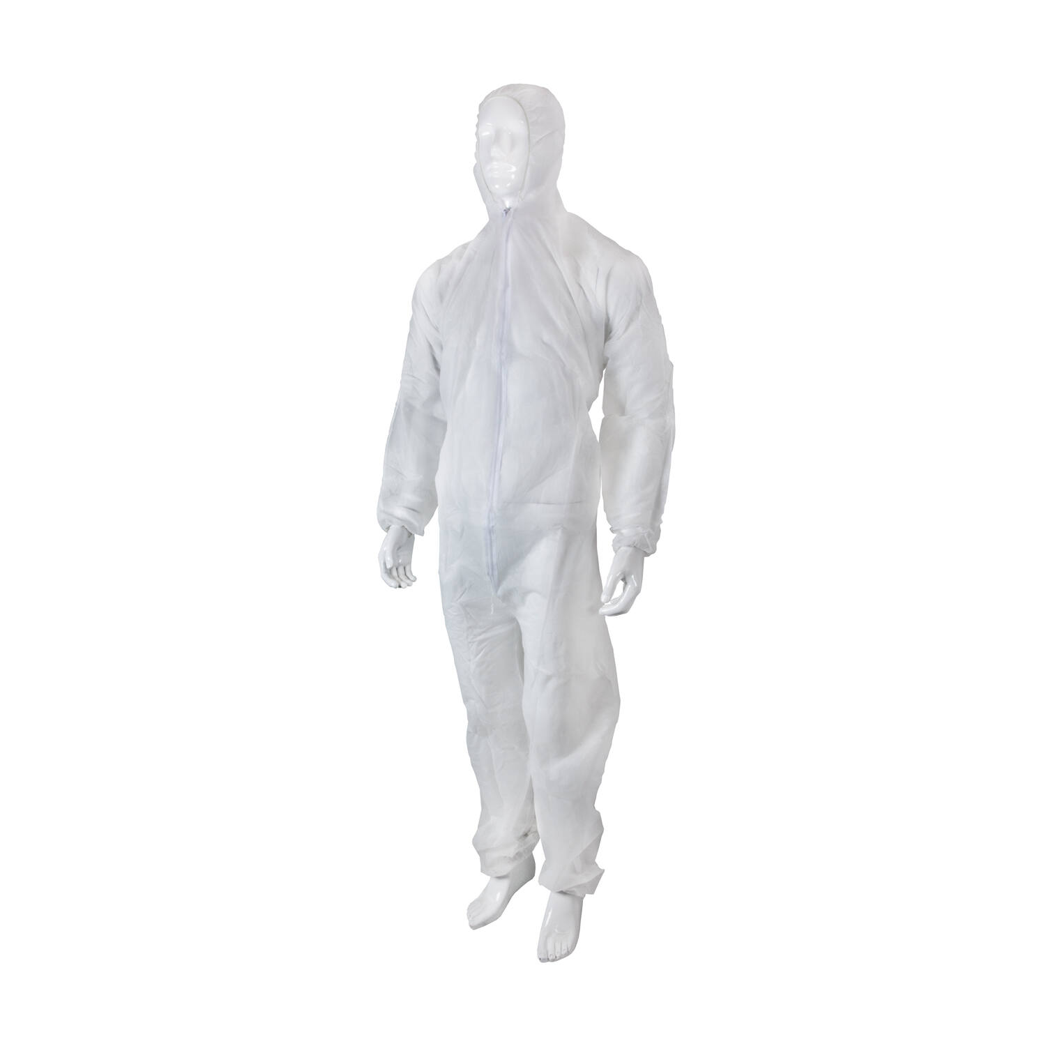 HYGOCLEAN® overal PP rits kap wit L