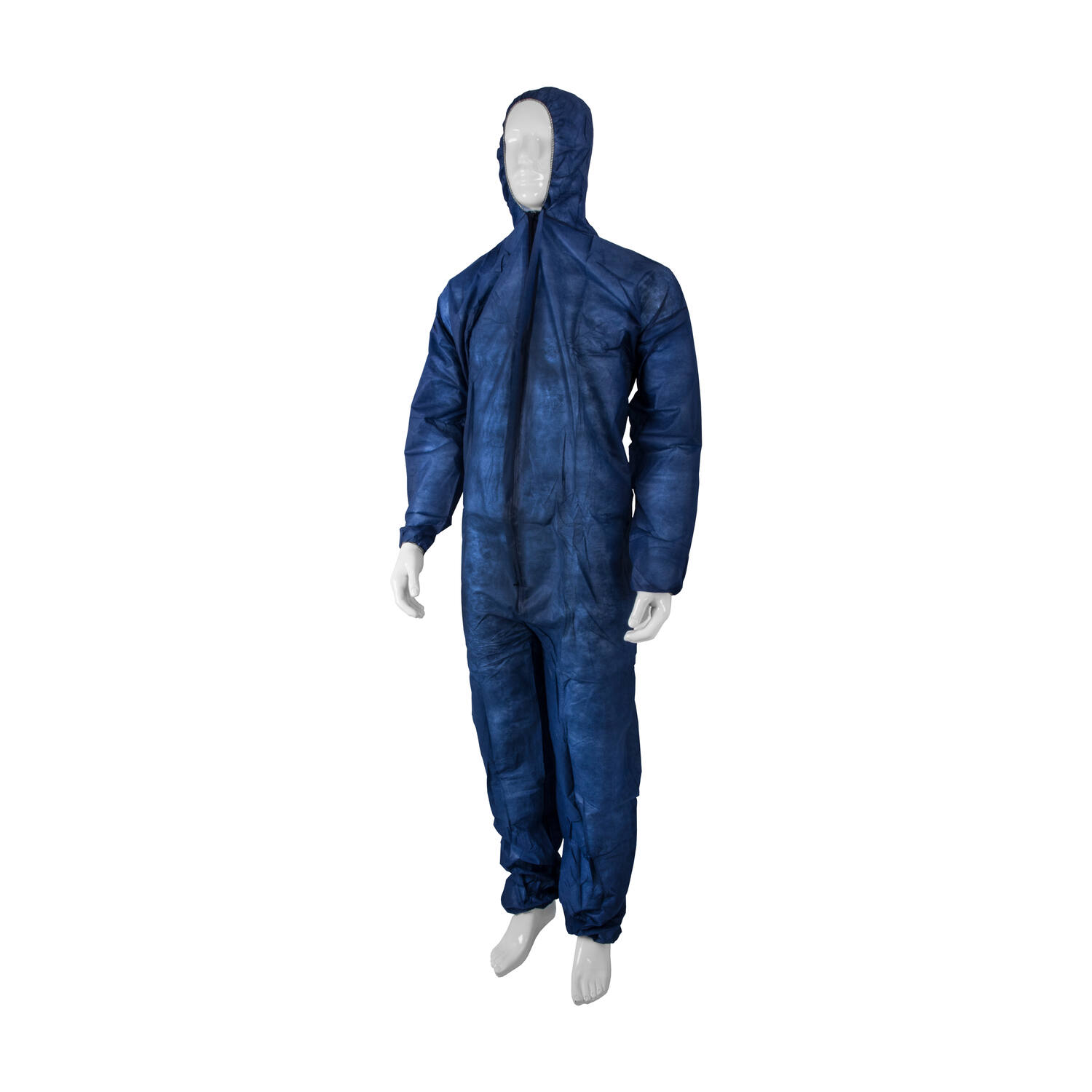 HYGOCLEAN® overal PP rits kap blauw 2XL