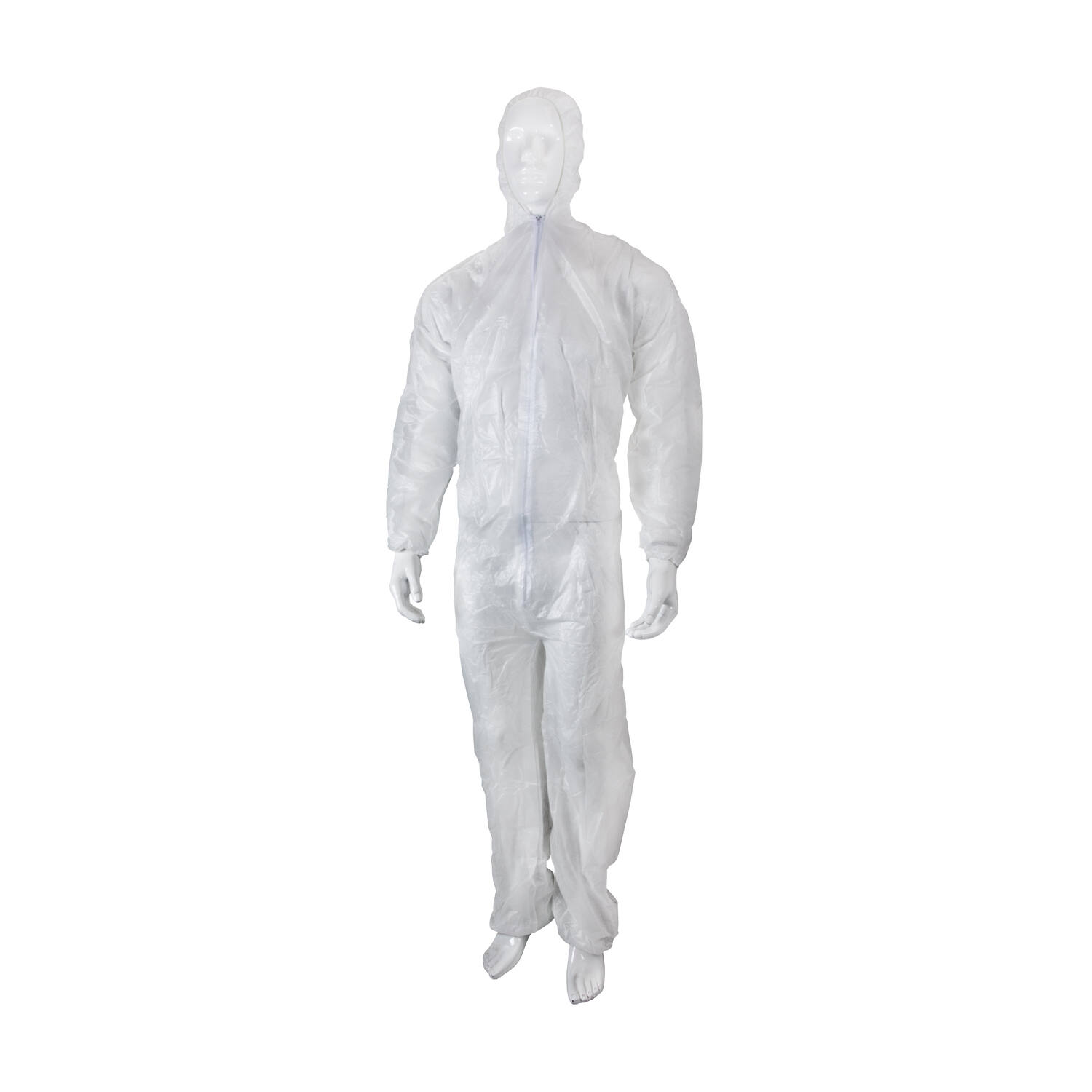 HYGOCLEAN® overal PP-PE rits kap wit L