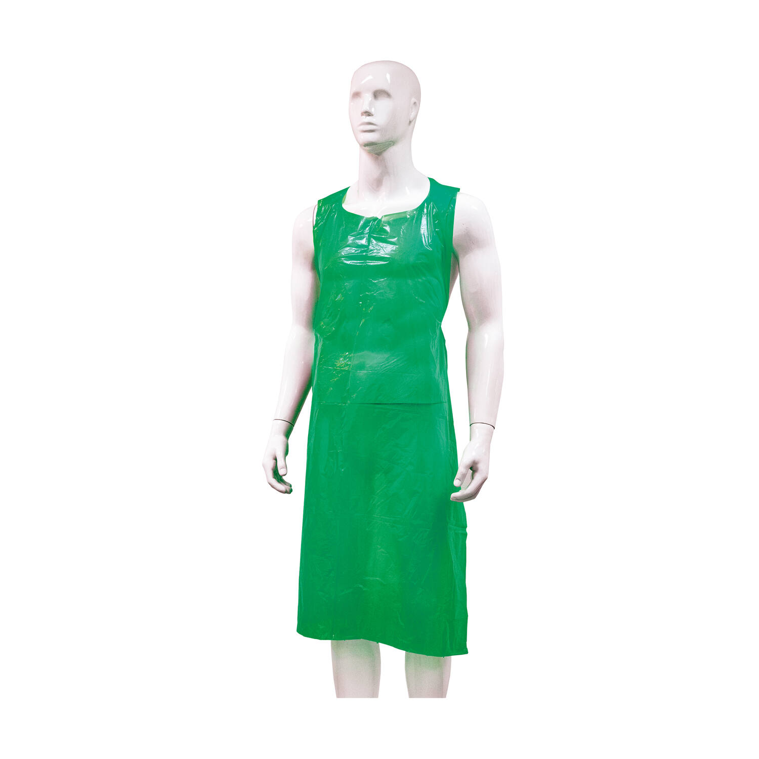 HYGOCLEAN® schort LDPE groen 50Mu blok