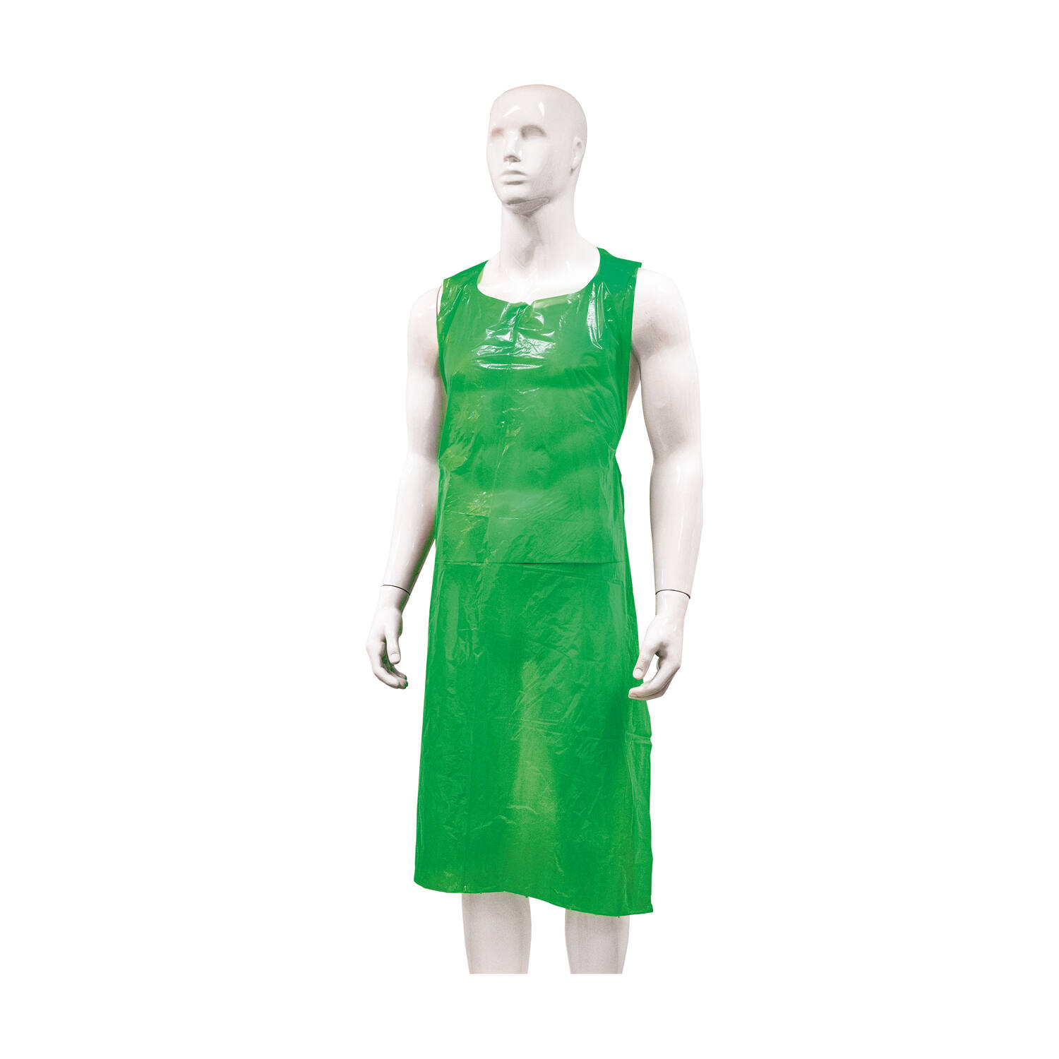 HYGOCLEAN® schort LDPE groen 20Mu blok