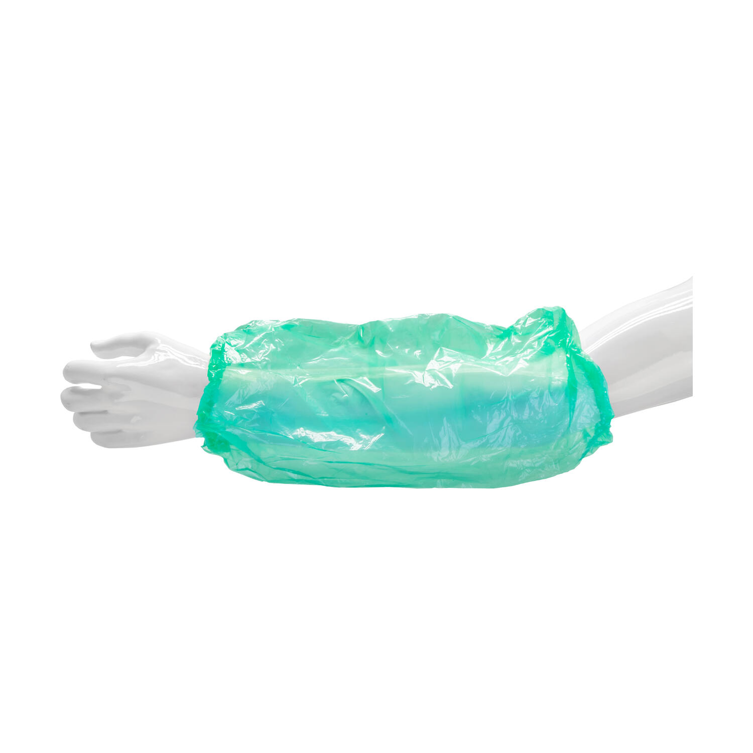 HYGOCLEAN® overmouw PE groen 20Mu MM