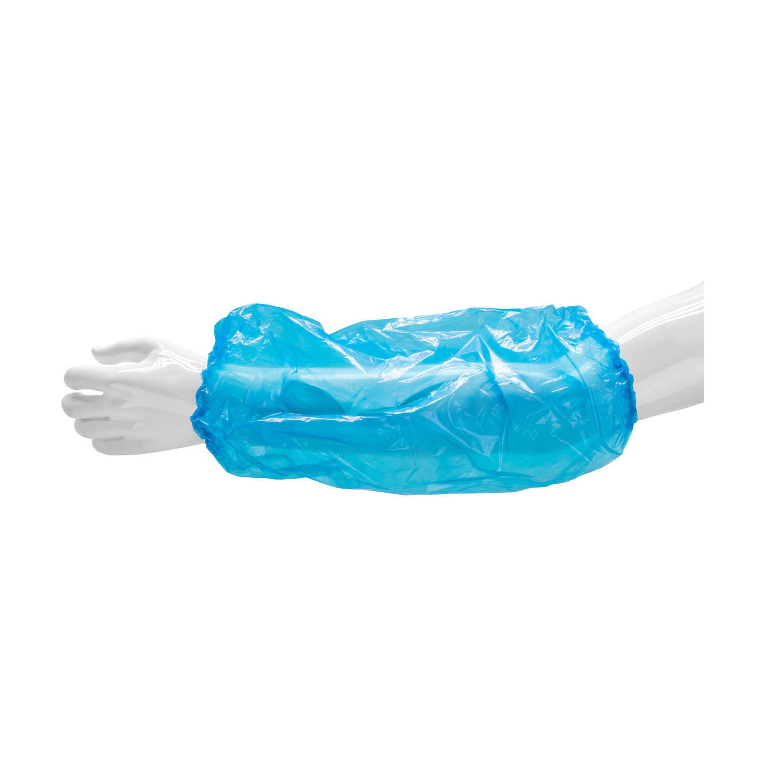 HYGOCLEAN® overmouw PE blauw 20Mu MM