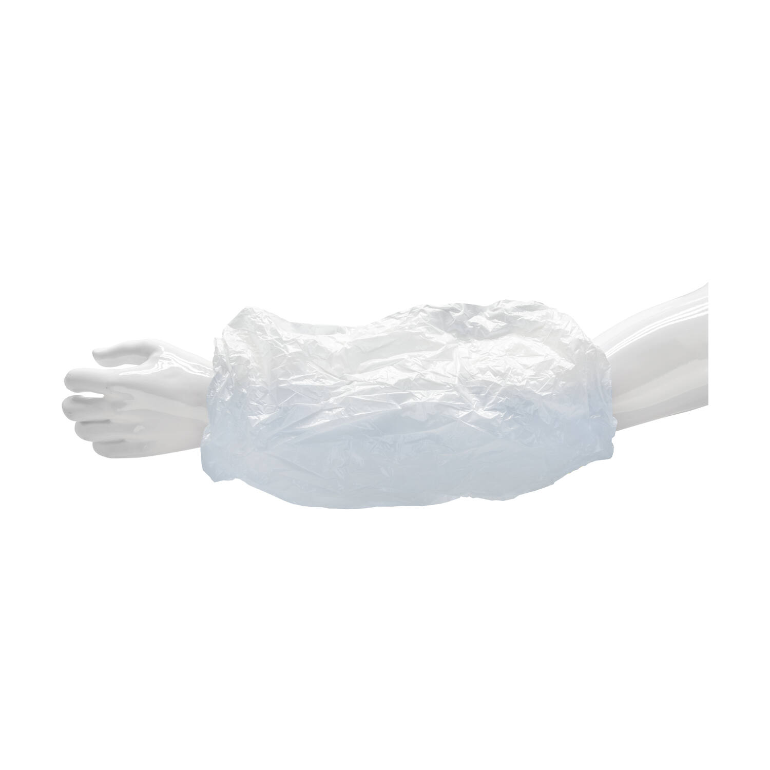 HYGOCLEAN® overmouw PE wit 40Mu MM
