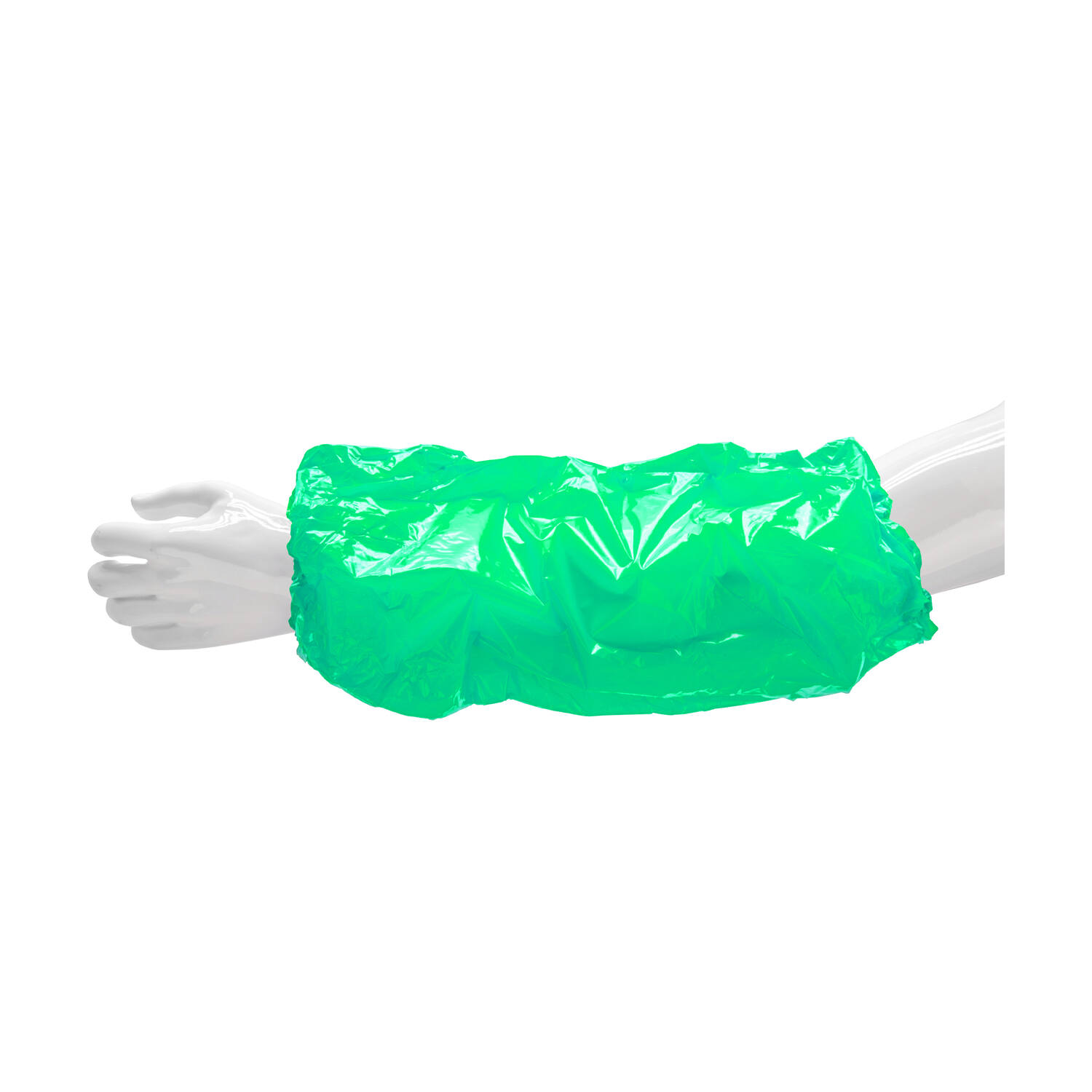 HYGOCLEAN® overmouw PE groen 40Mu MM