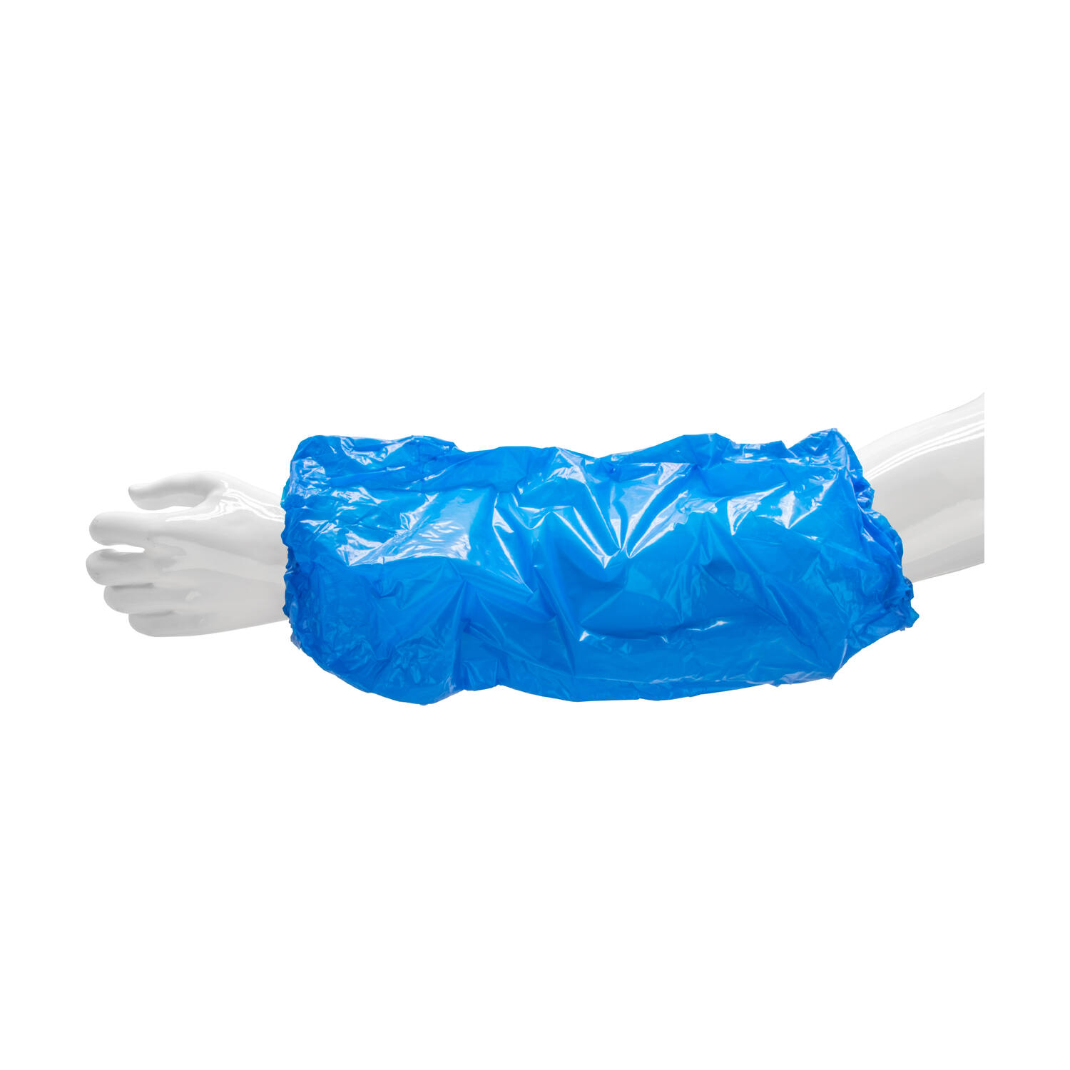 HYGOCLEAN® overmouw PE blauw 40Mu MM