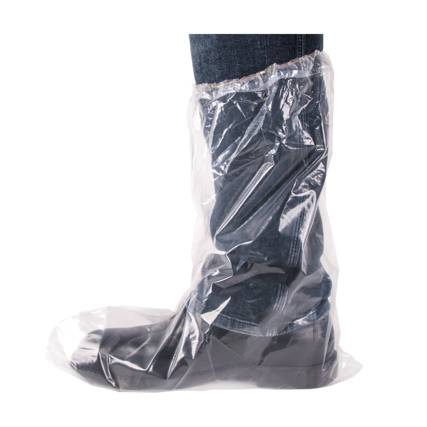 HYGOCLEAN® overlaars LDPE transp 100Mu geruwd
