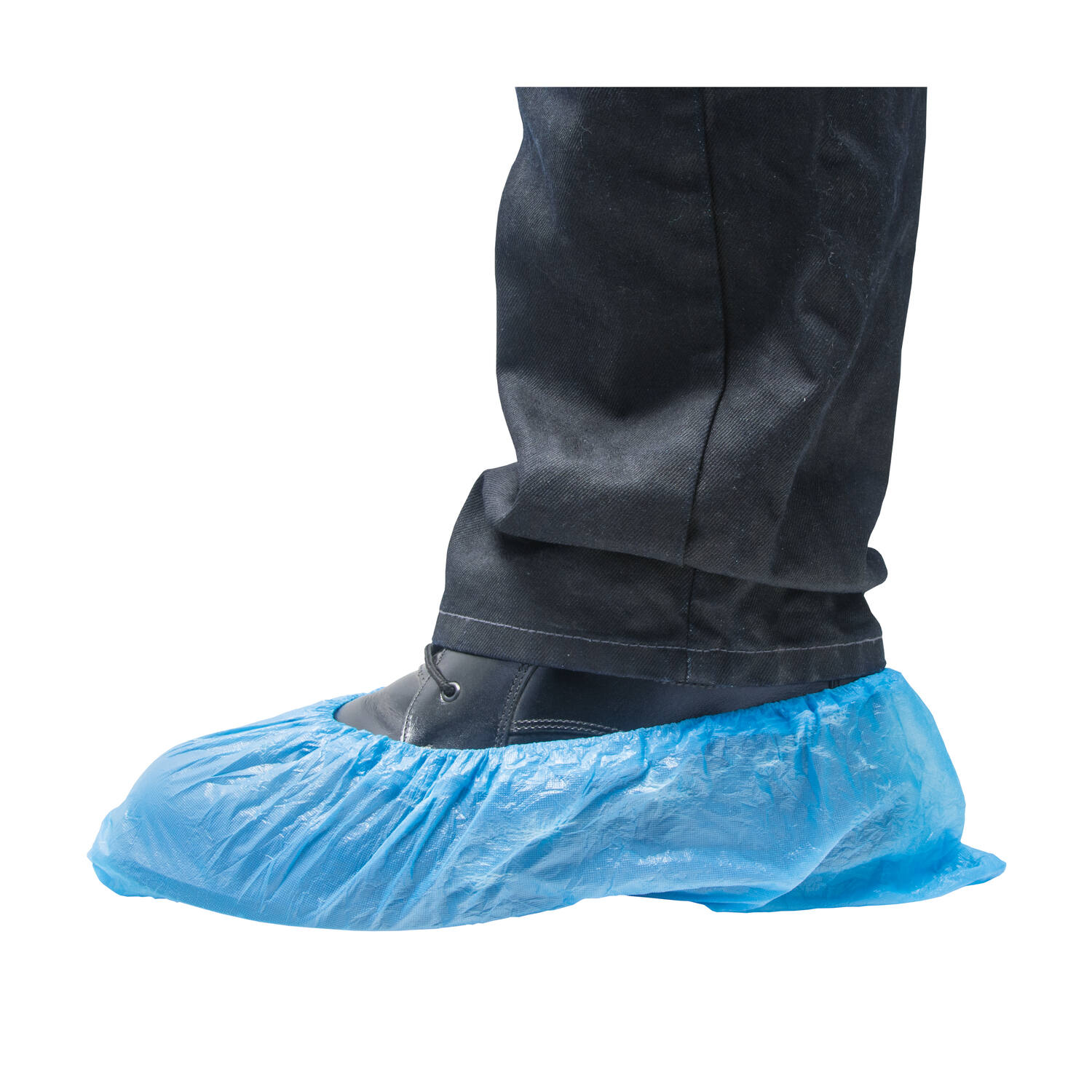 HYGOCLEAN® overschoen CPE blauw 25mu