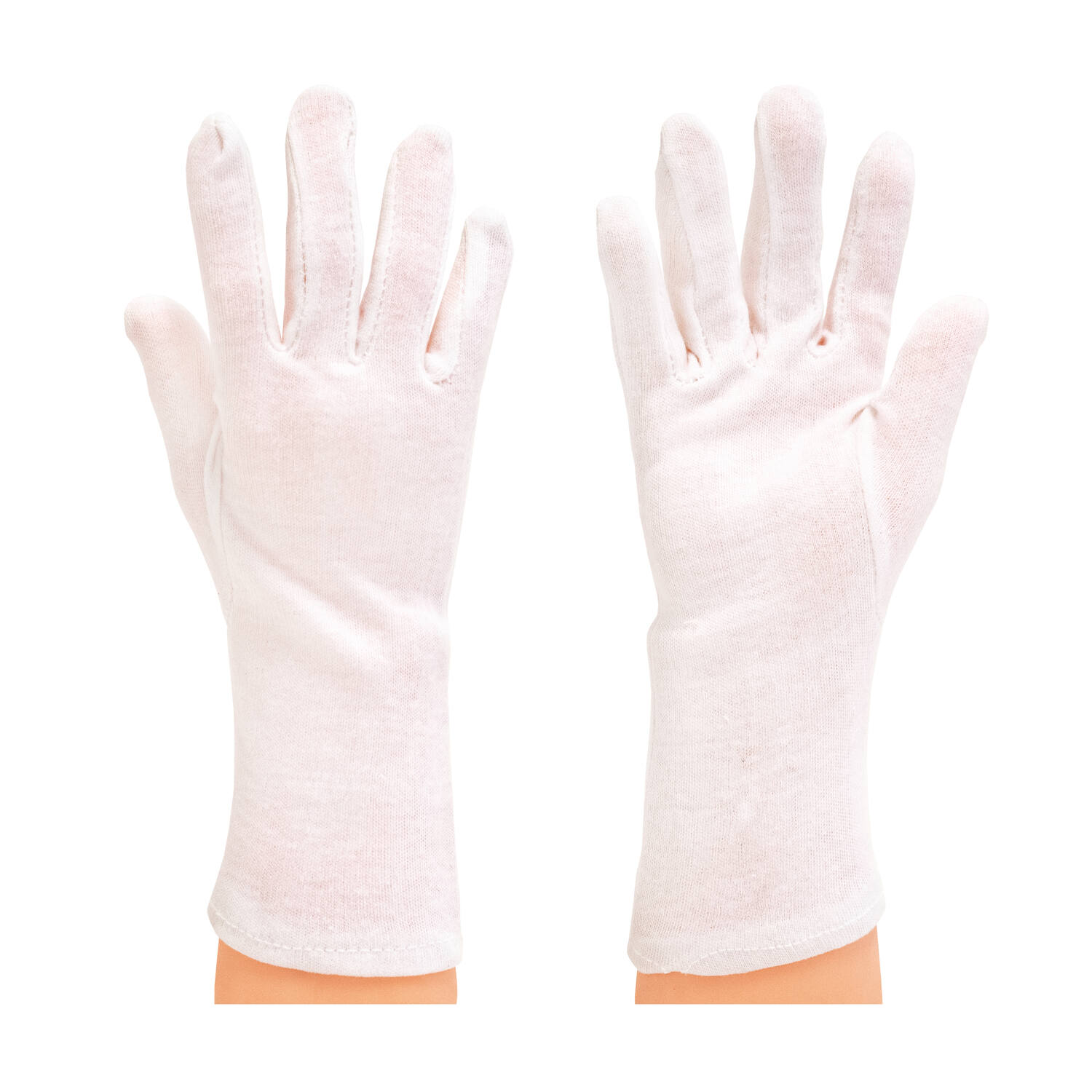 Handschoen katoen tricot manchet 14