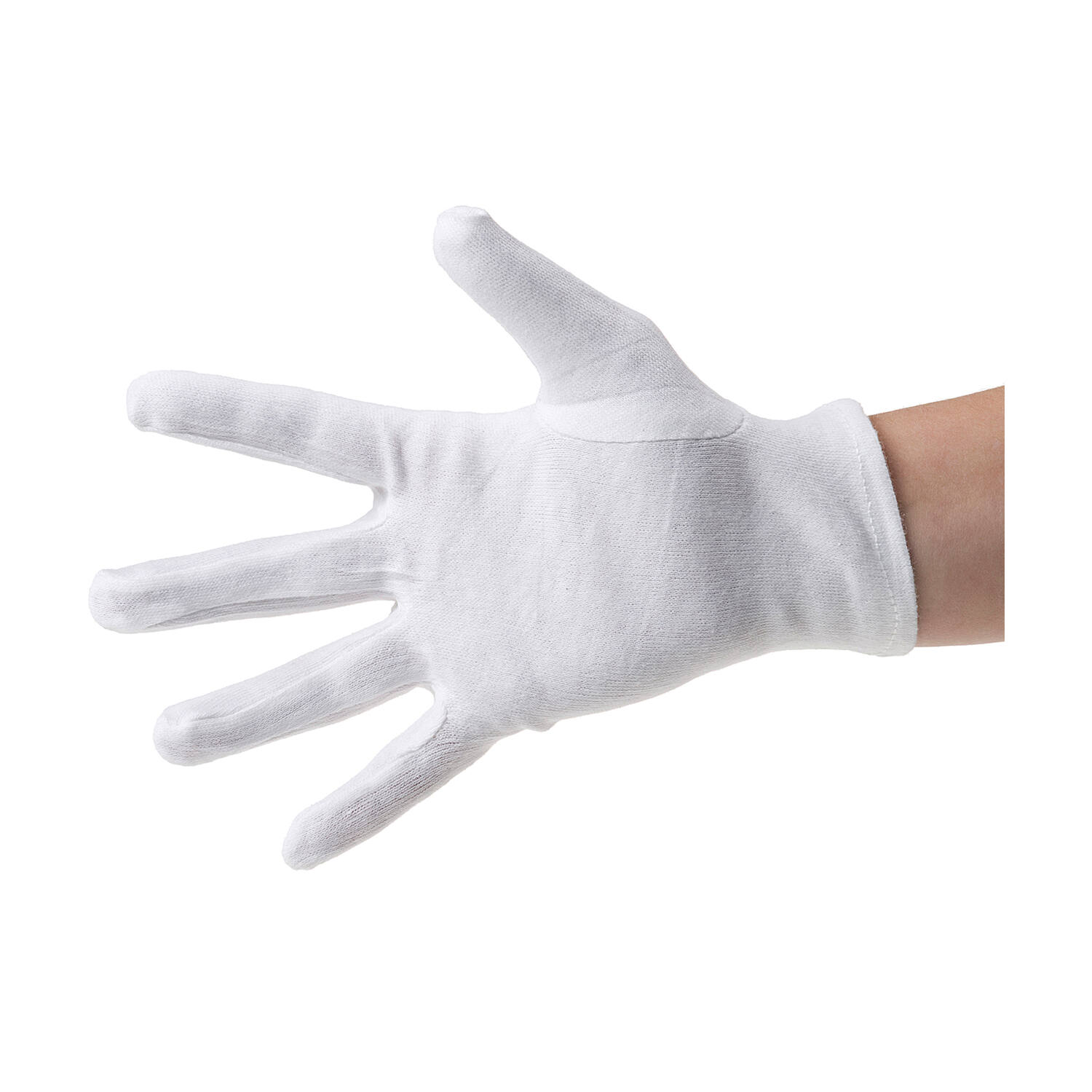 HYGOCLEAN® Handschoen katoen tricot wit 7