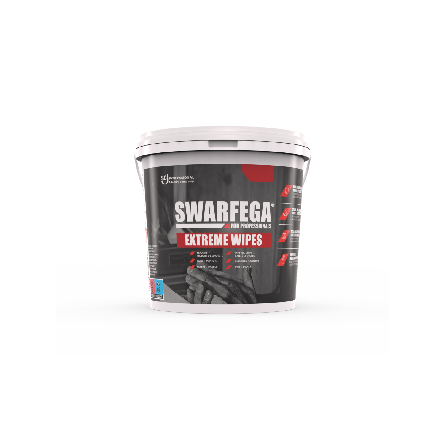 Swarfega Extreme wipes emmer