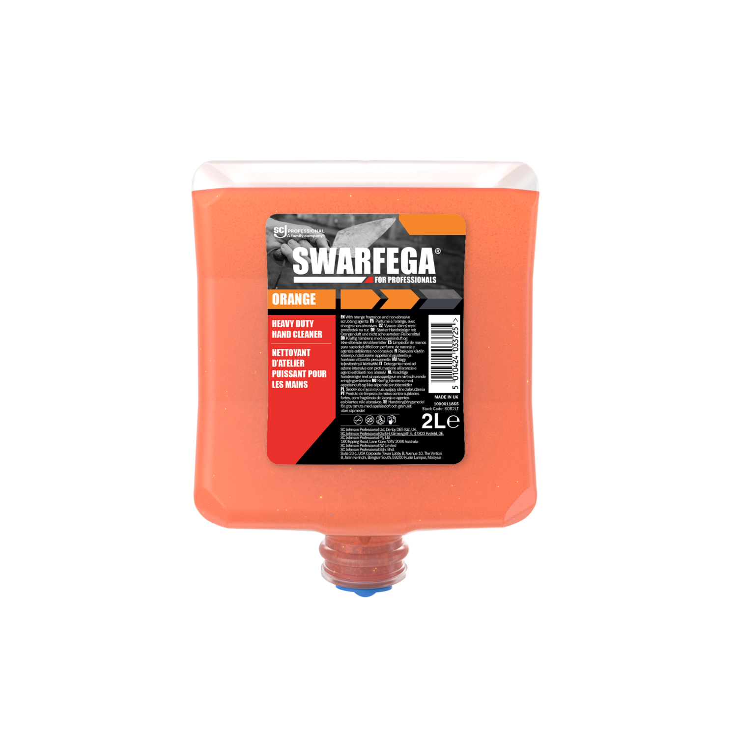 Swarfega Orange patroon