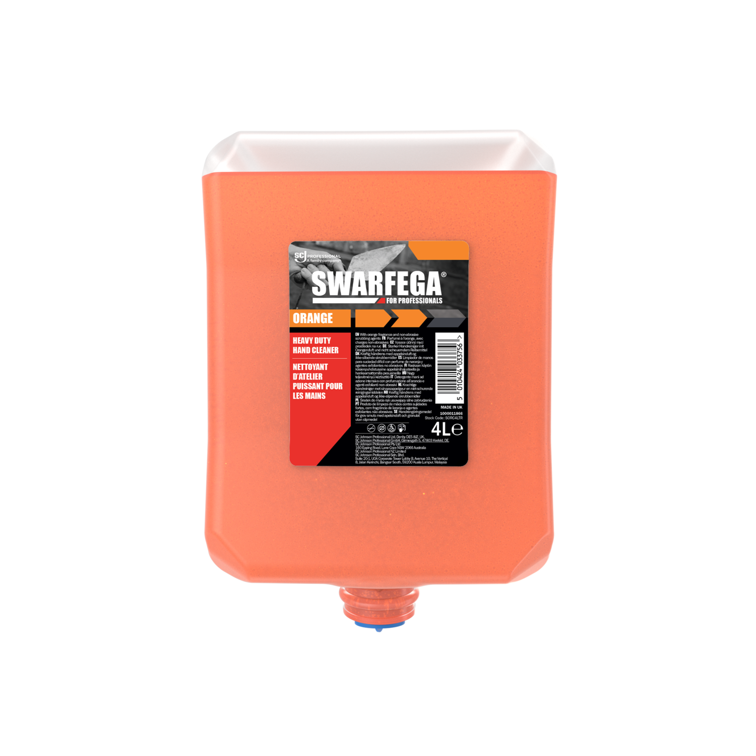 Swarfega Orange patroon