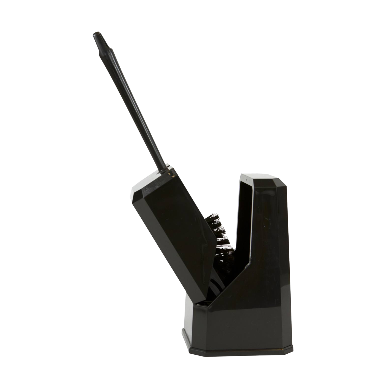 Spotless® toiletborstelgarnituur gesloten zwart