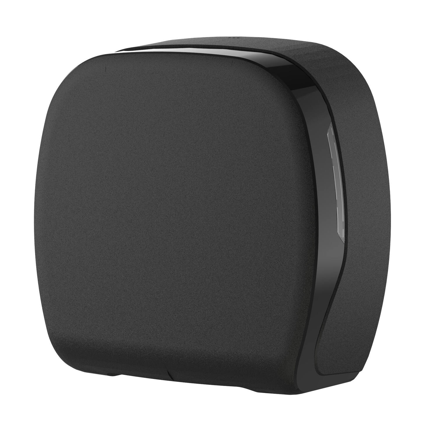Spotless® midi jumbo toiletrol dispenser Ø24cm zwart