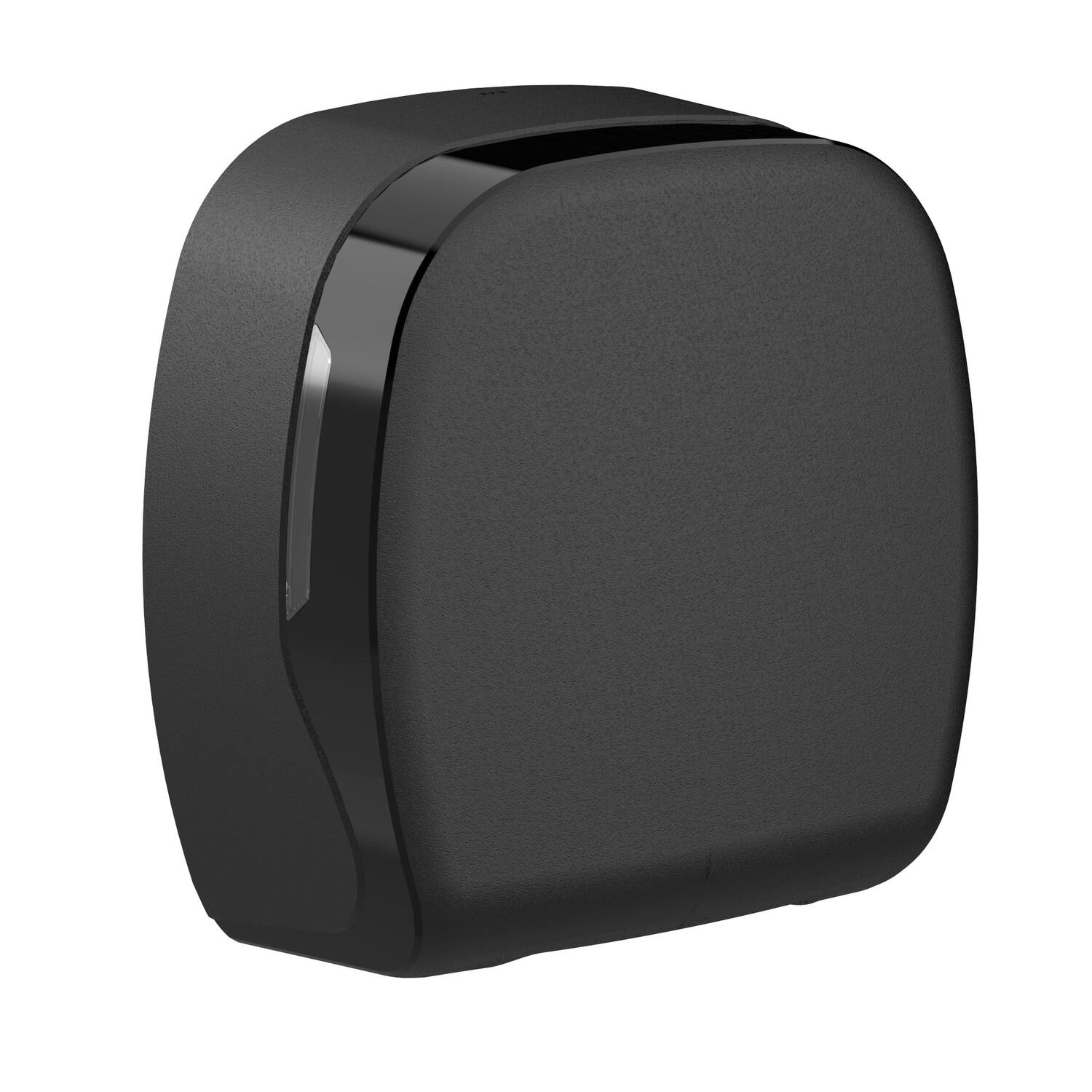 Spotless® midi jumbo toiletrol dispenser Ø24cm zwart