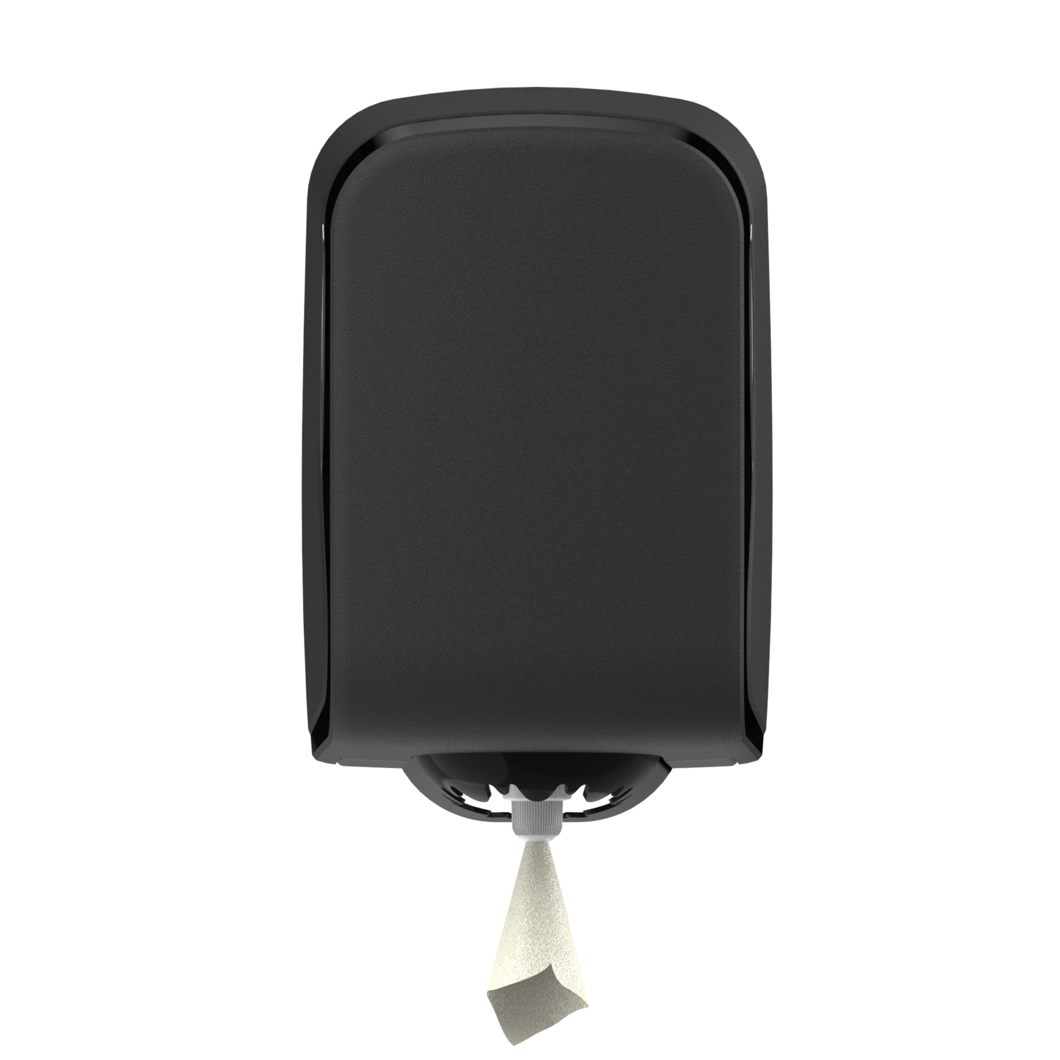 Spotless® midirol dispenser zwart