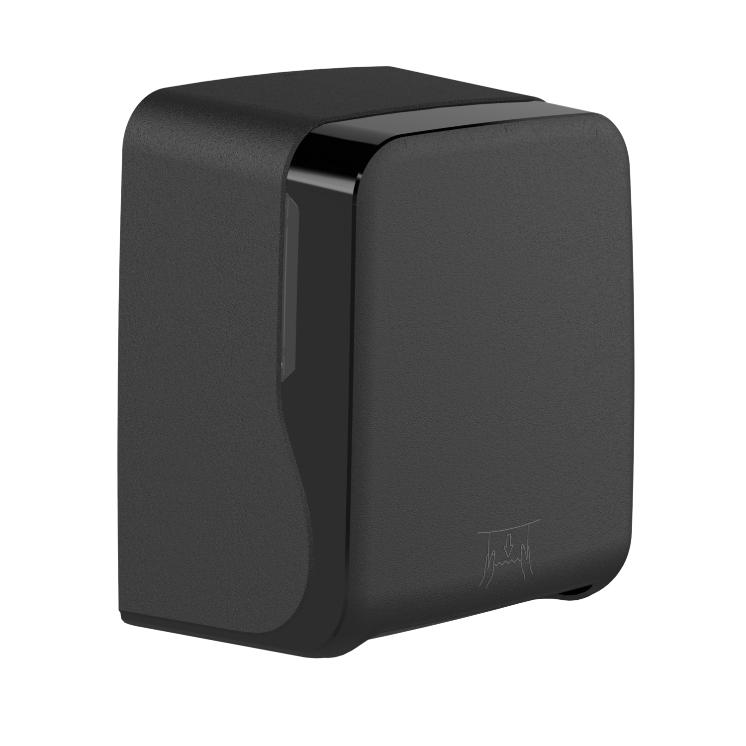 Spotless® autocut dispenser zwart