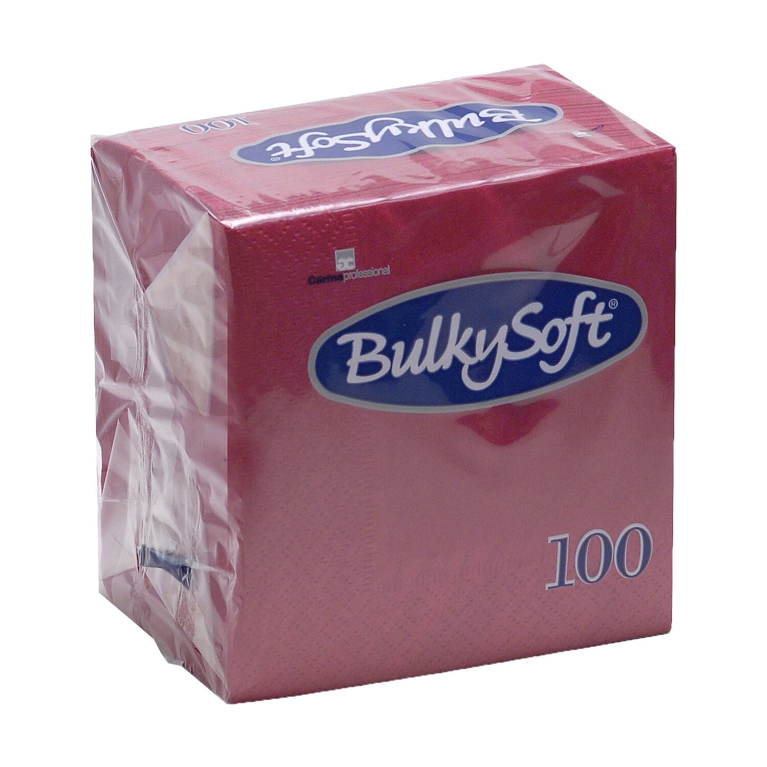 BULKYSOFT® Rainbow servet 2-lgs bordeaux 1/4