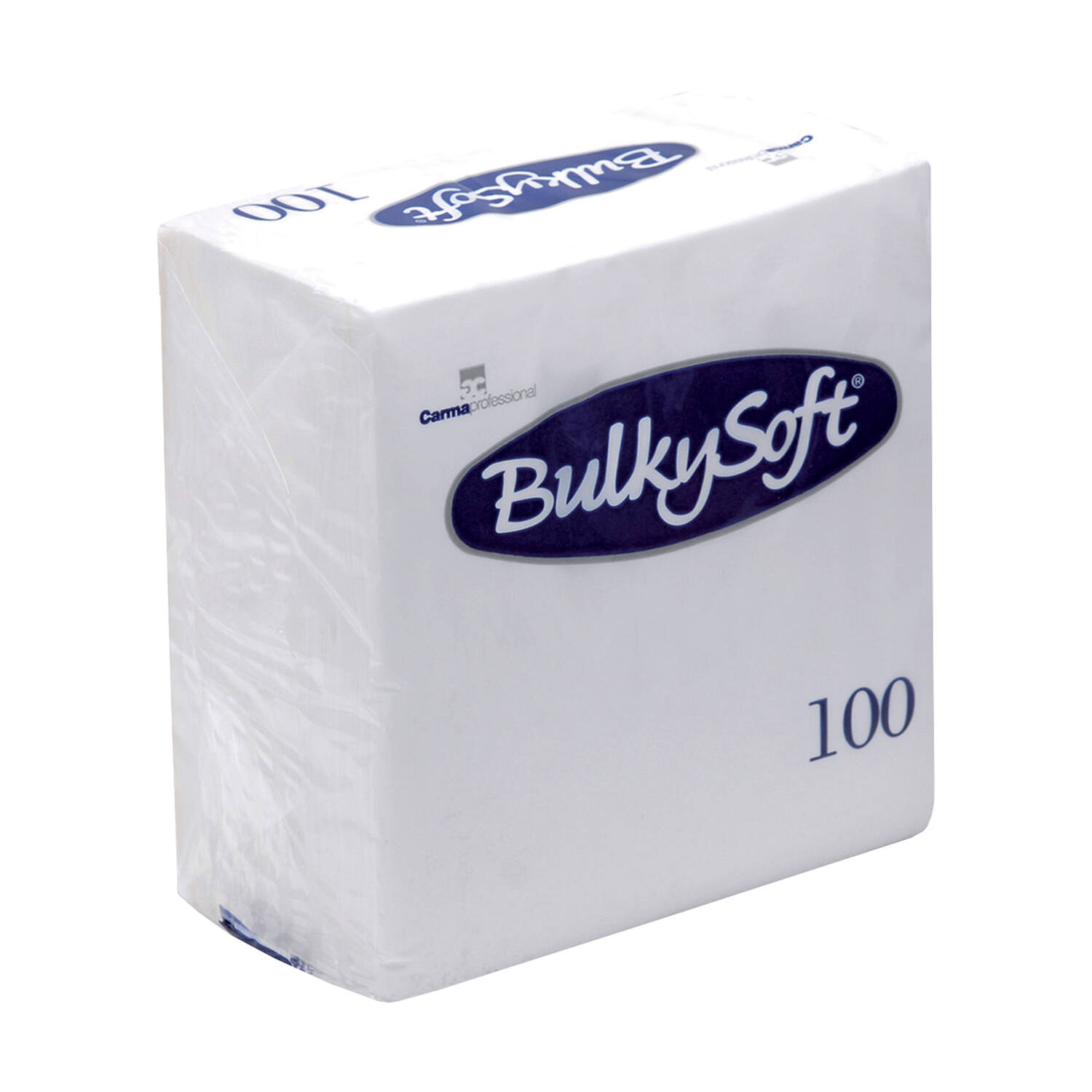 BULKYSOFT® servet 2-lgs wit 1/4 ECOLABEL