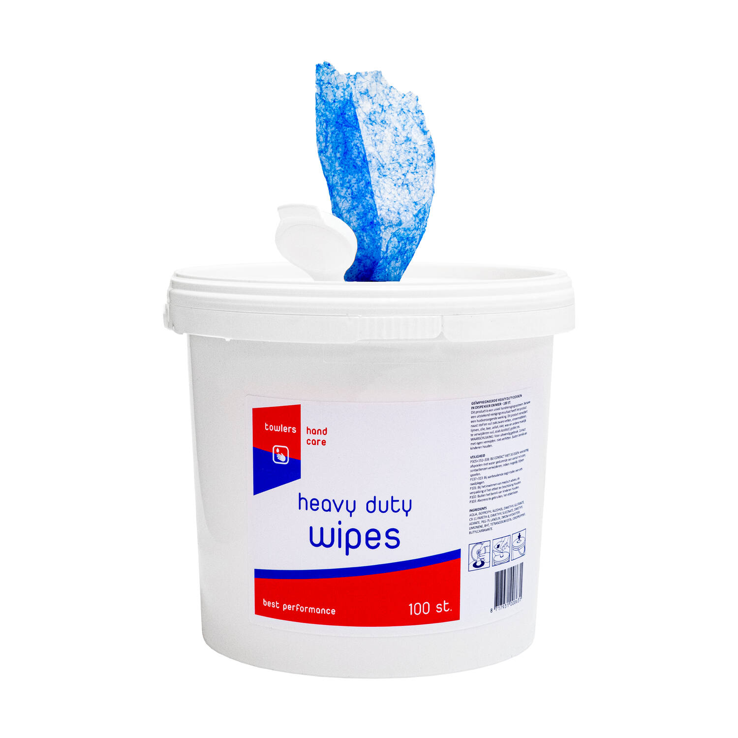 TOWLERS® heavy duty scrub wipes