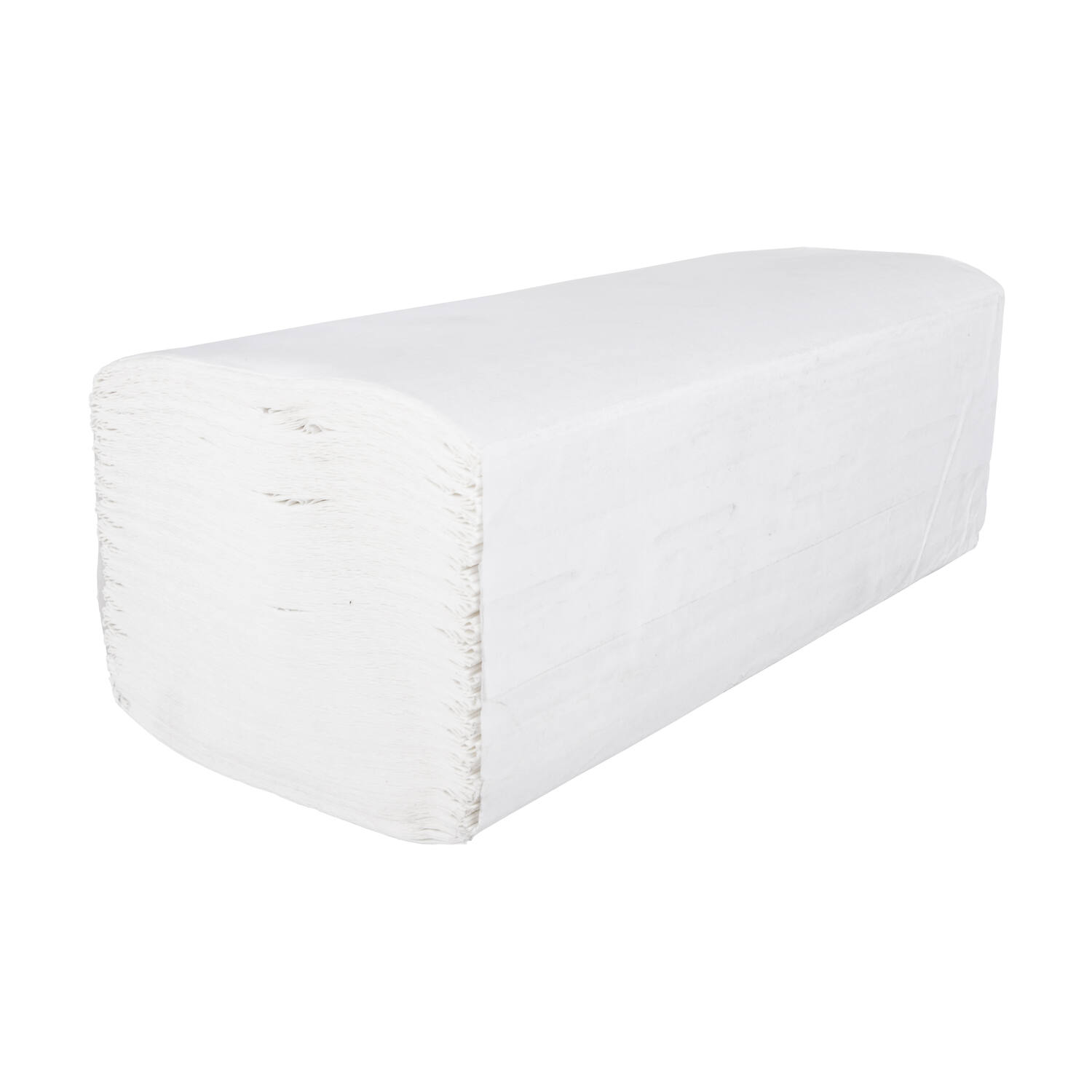 Handdoek 1-lgs wit cell Z-vouw
