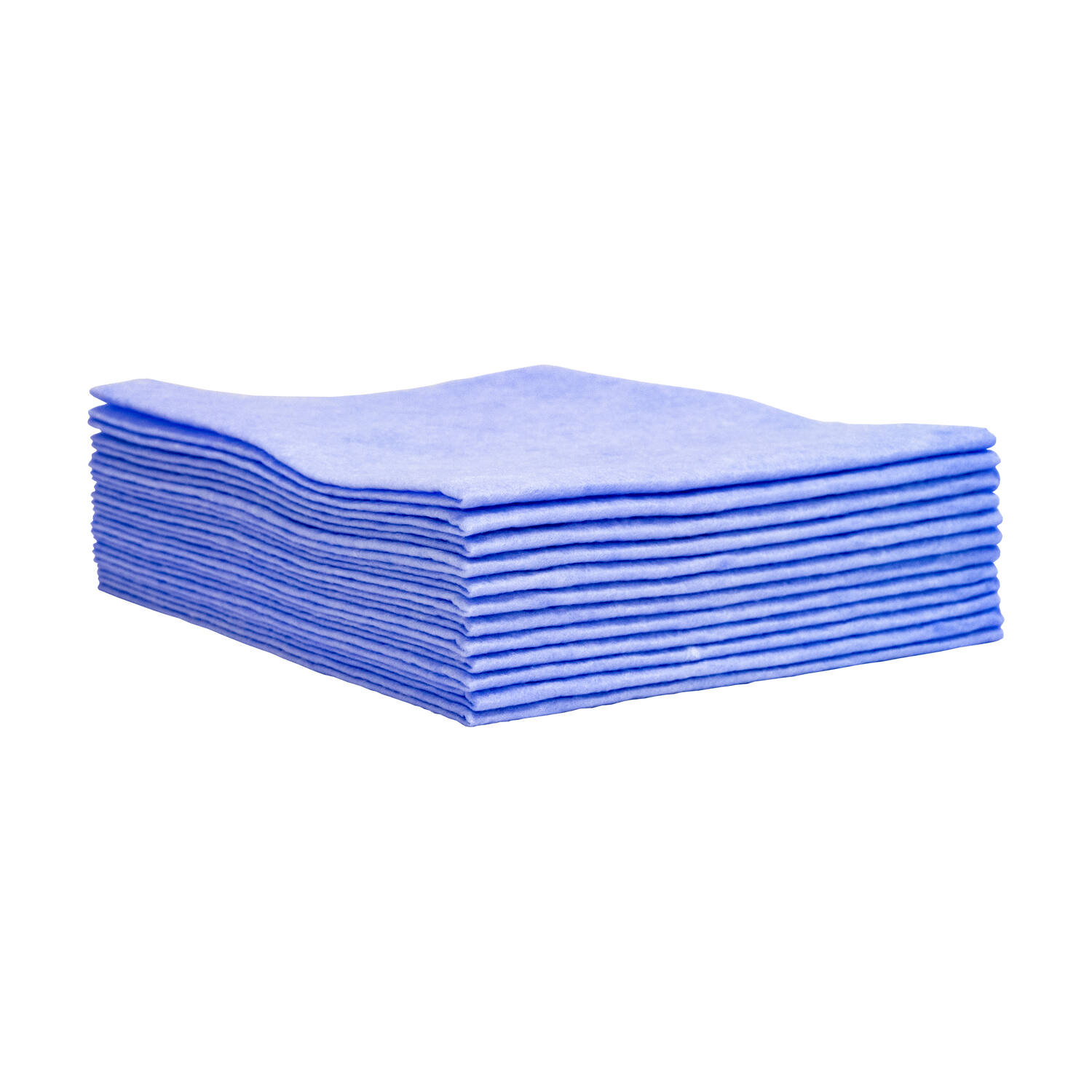 Sopdoek blauw 1/4-vouw