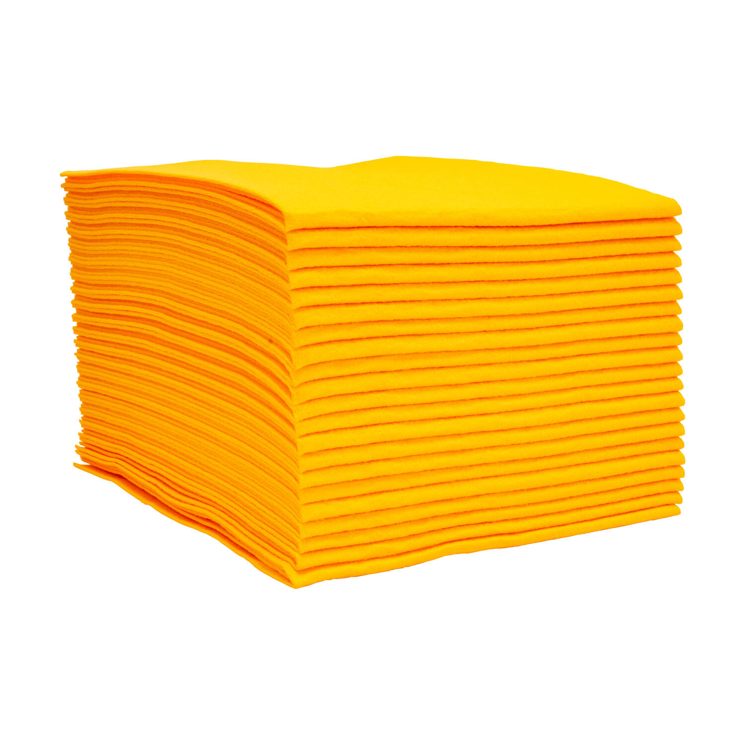 Dweil oranje 1/4-vouw