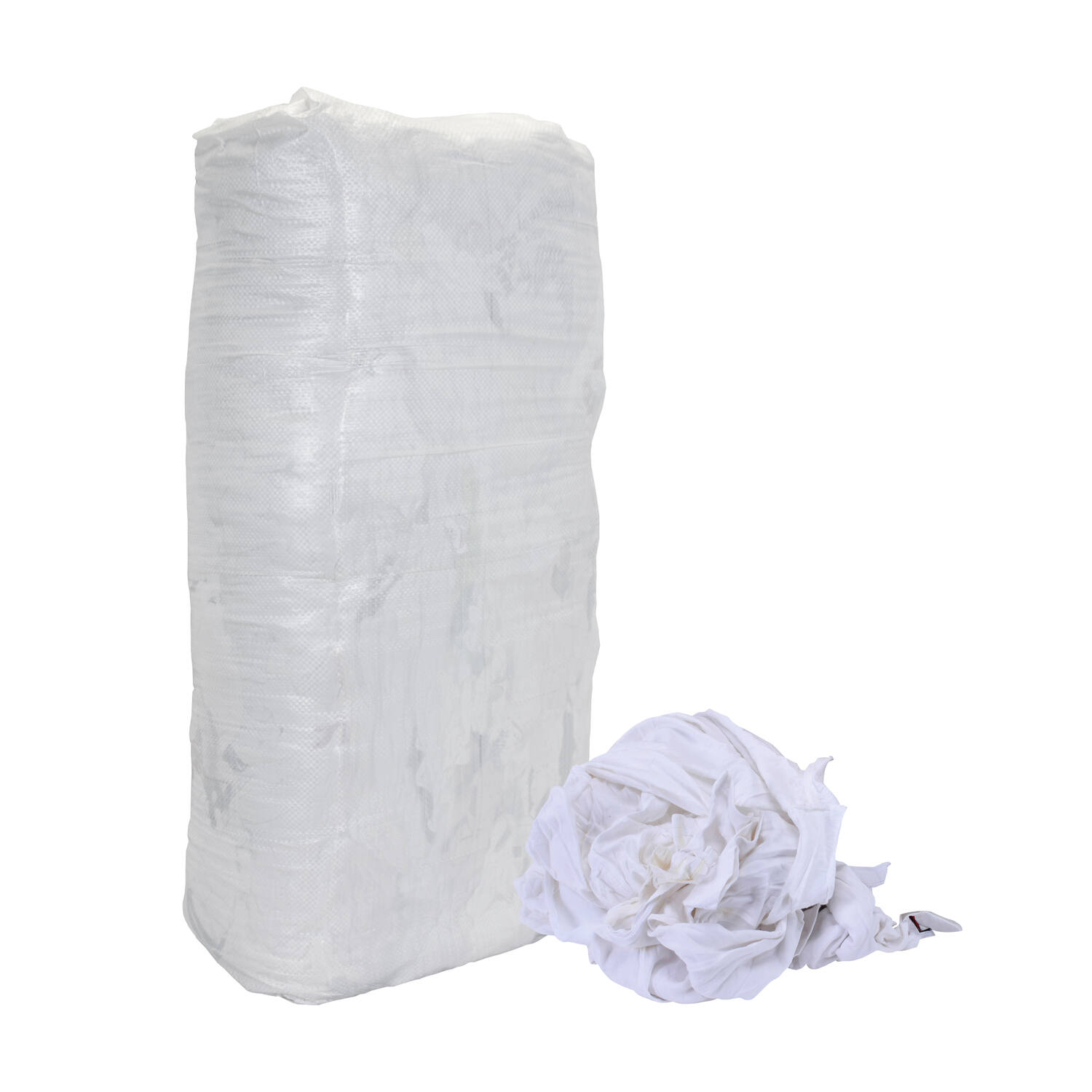 Witte poetslappen interlock
