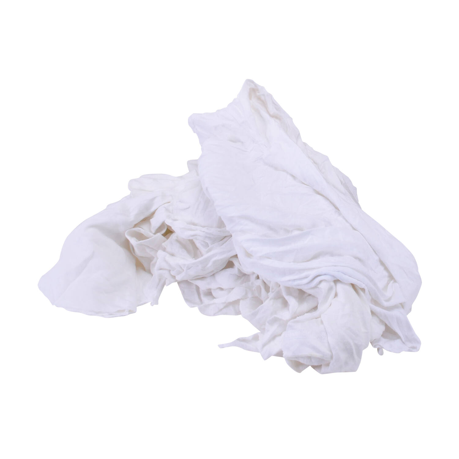 Witte poetslappen tricot