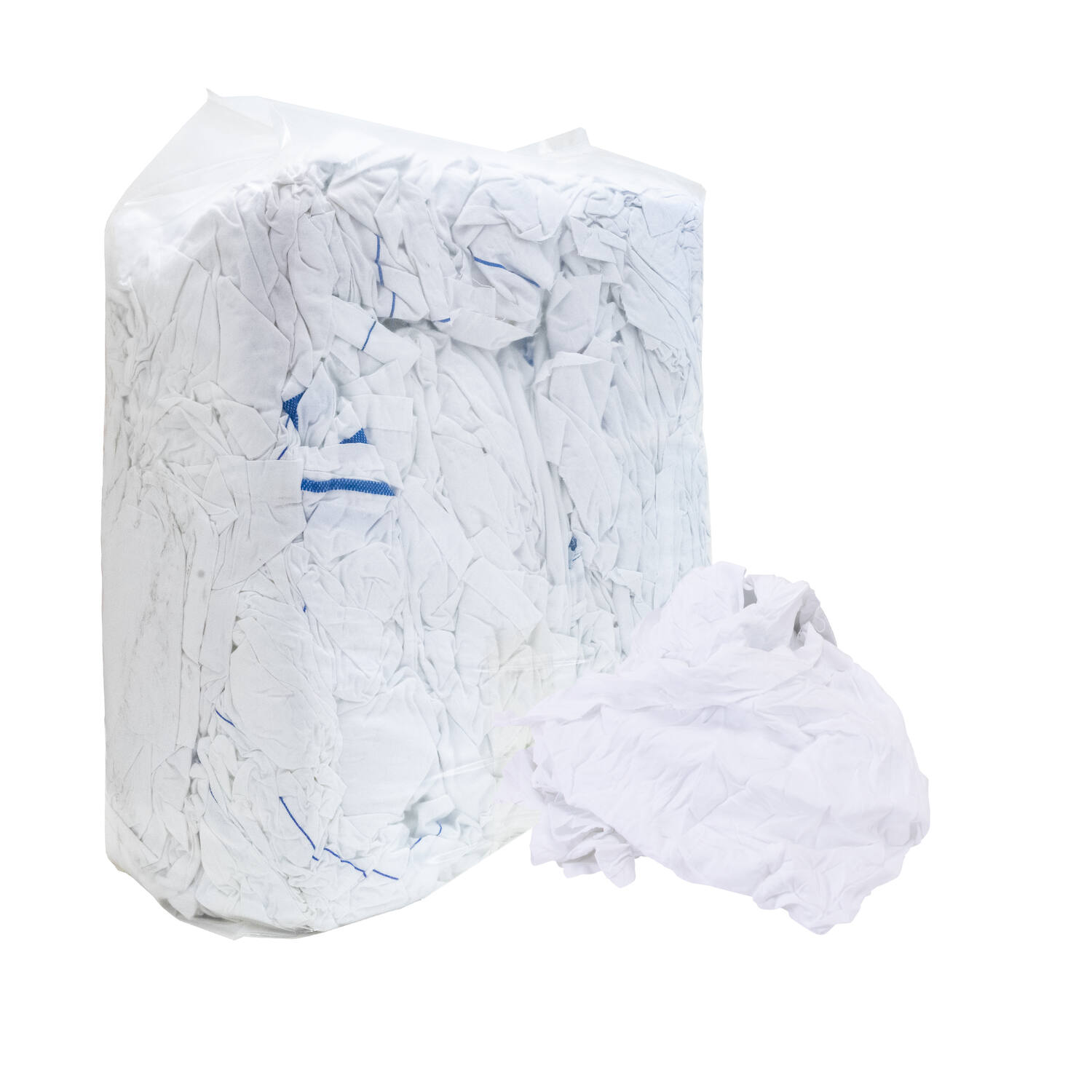 Witte poetslappen lakenstof ZH