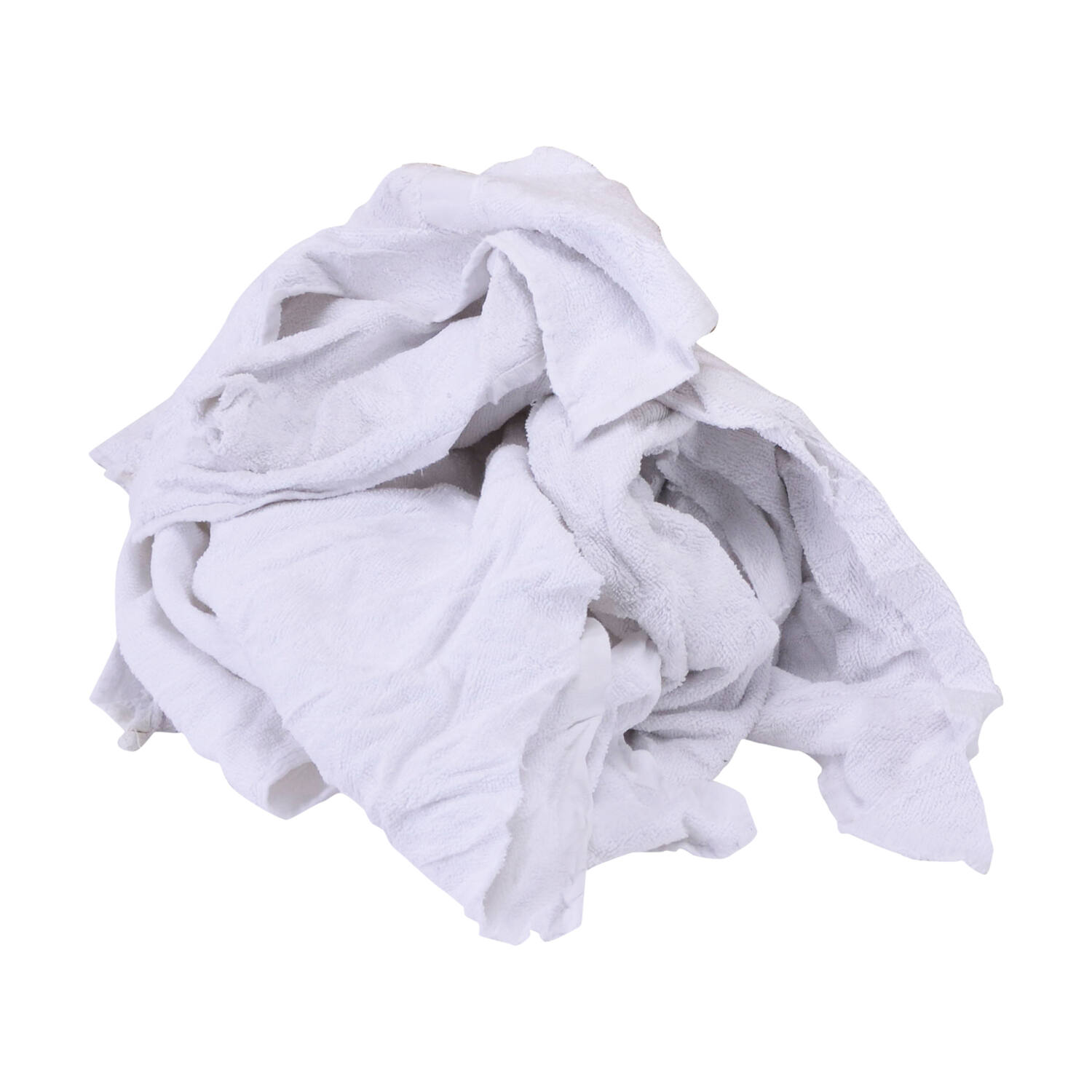 Witte poetslappen handdoek badstof