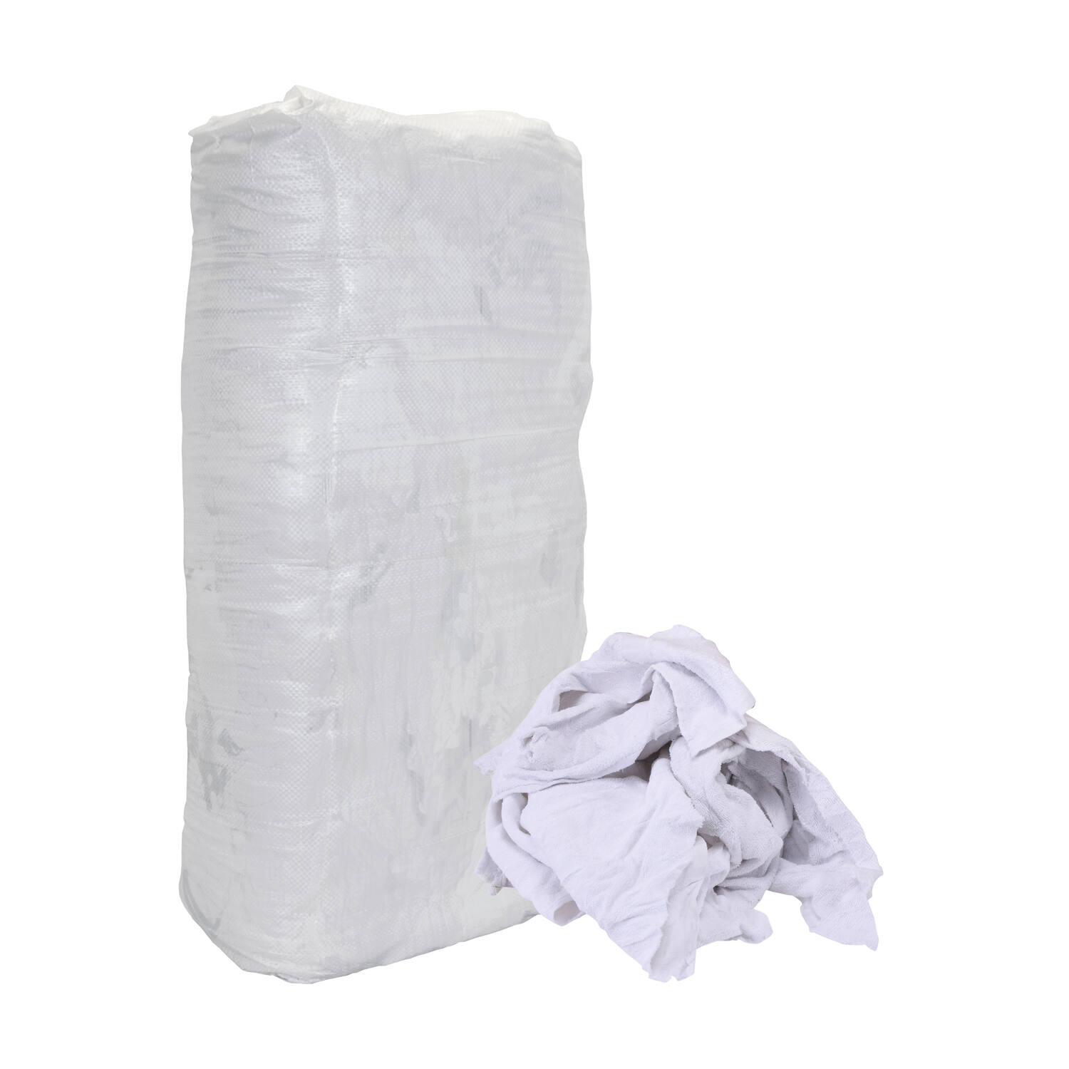 Witte poetslappen handdoek badstof