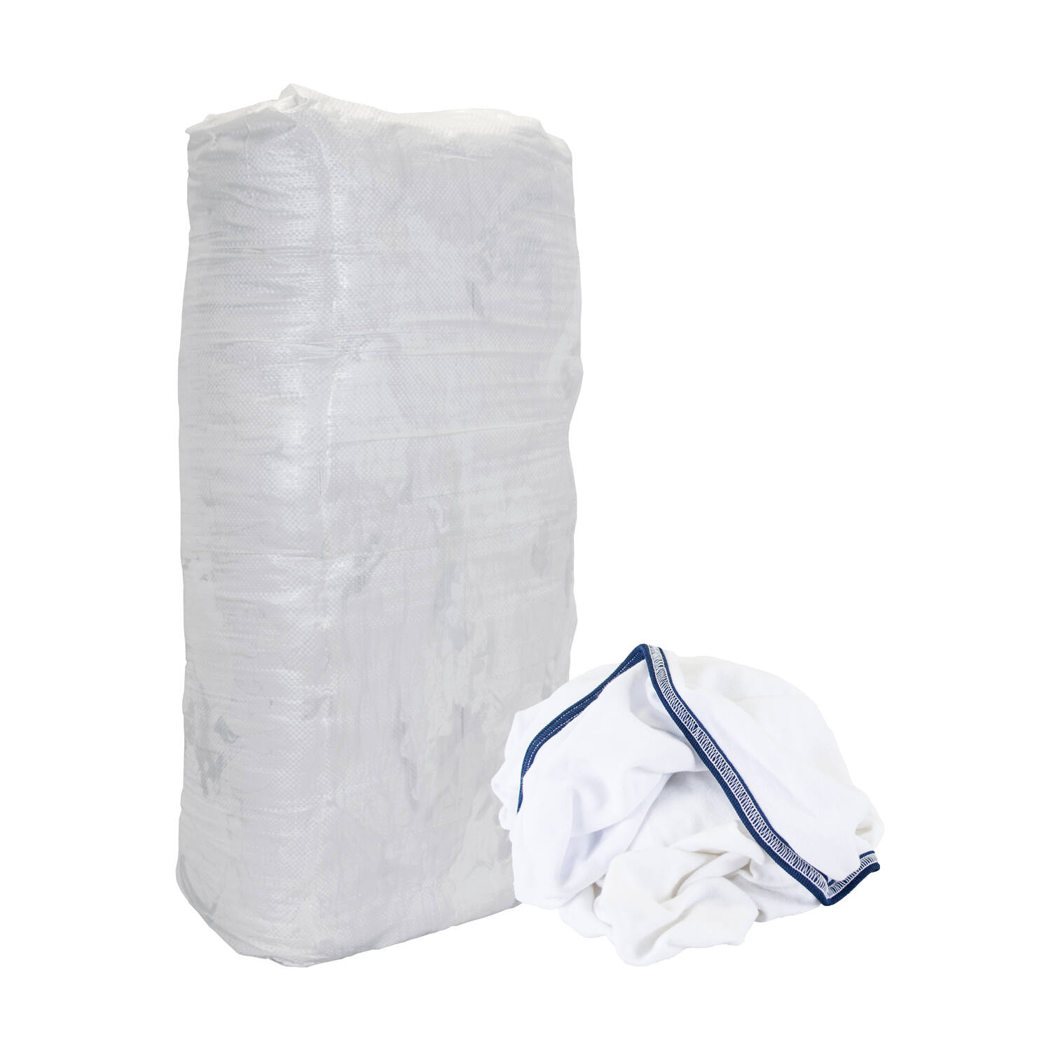 Witte poetslappen tricot nieuw