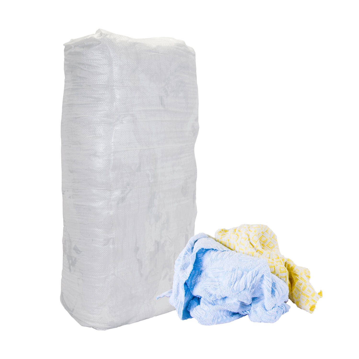 Gekleurde poetslappen badstof handdoek