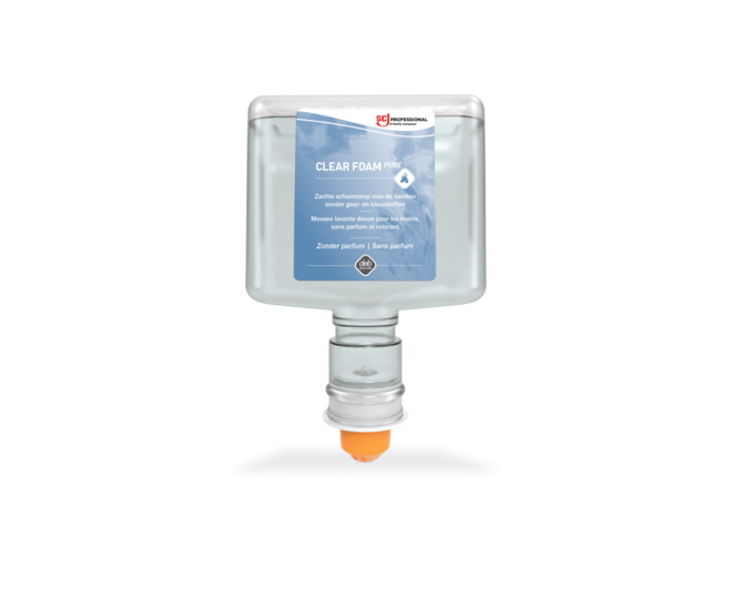 Clear FOAM pure TouchFree patroon