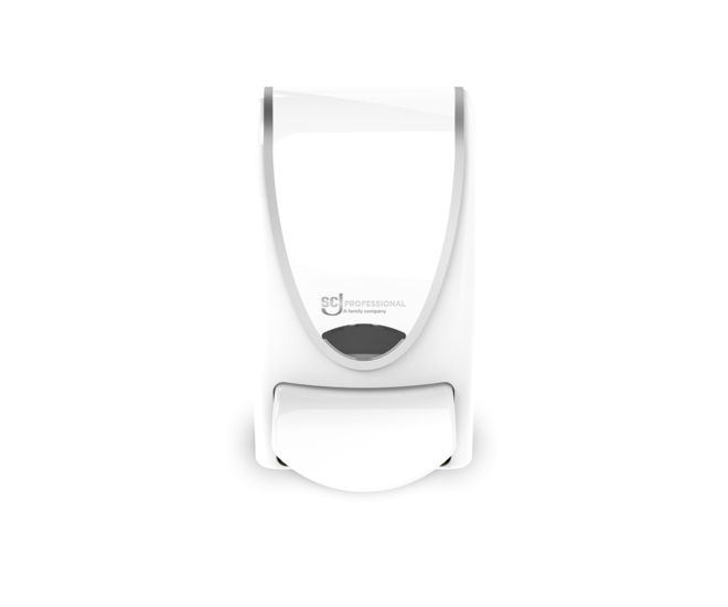 Proline Washroom disp 1ltr wit chrome border