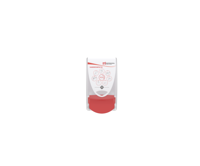 Seven Circles Handdesinfectie disp 1ltr rood