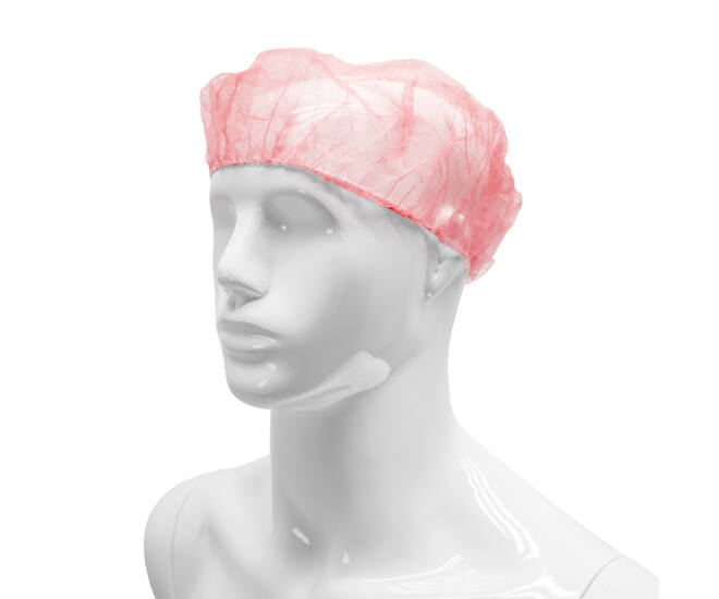 HYGOCLEAN® baret PP rood 58cm
