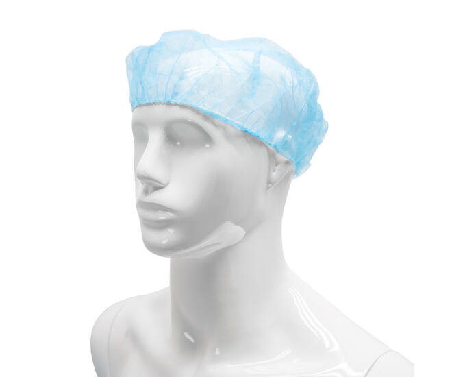 HYGOCLEAN® baret PP blauw 58cm