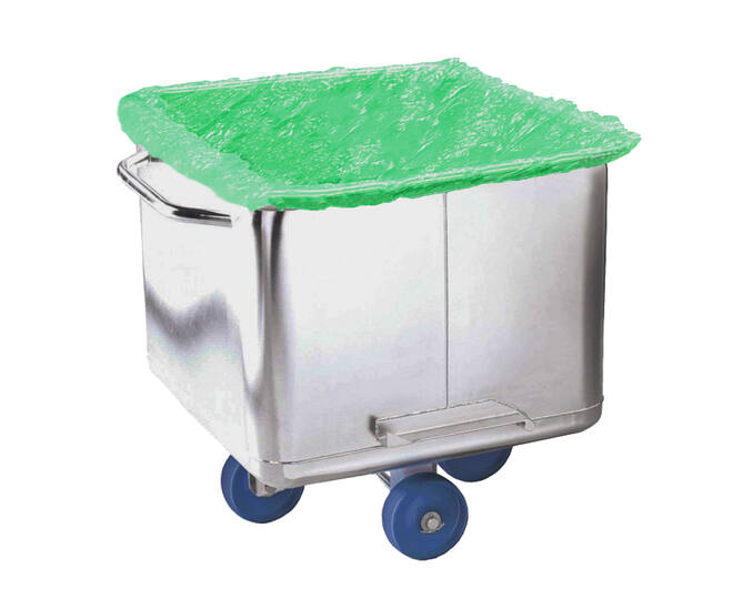 HYGOCLEAN® beschermhoes PE groen 30Mu