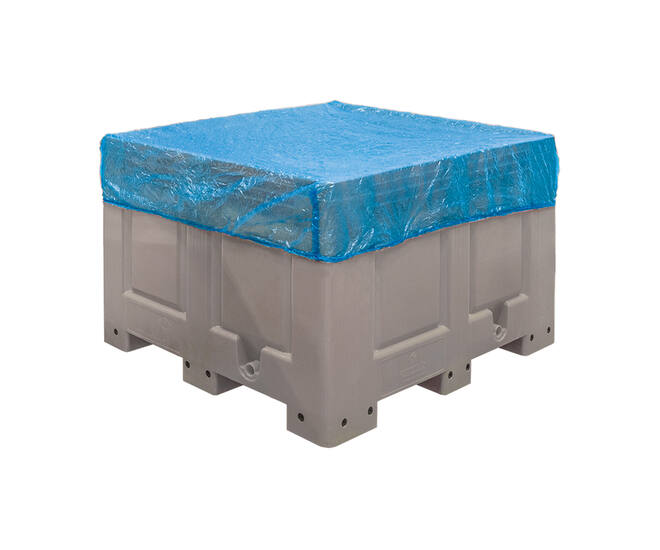 HYGOCLEAN® beschermhoes PE blauw 30Mu