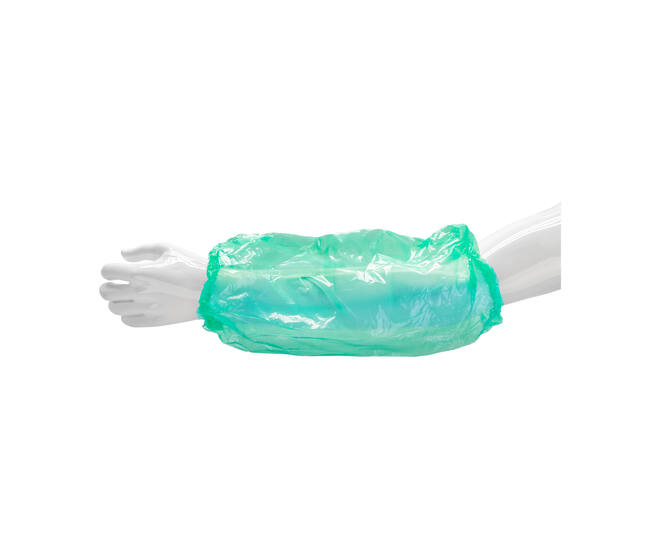 HYGOCLEAN® overmouw PE groen 20Mu MM